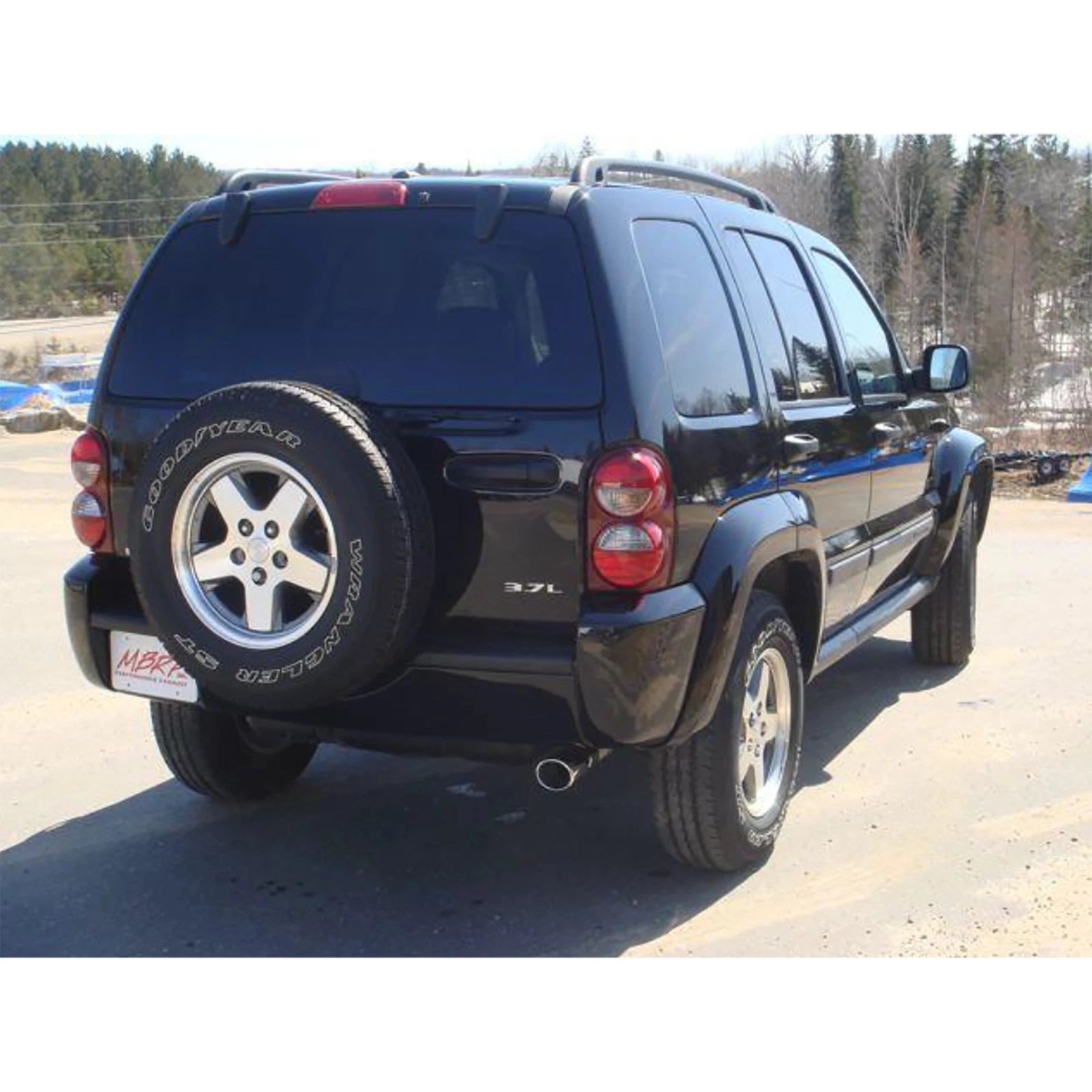 MBRP 2002-2007 Jeep Liberty Cat Back Single