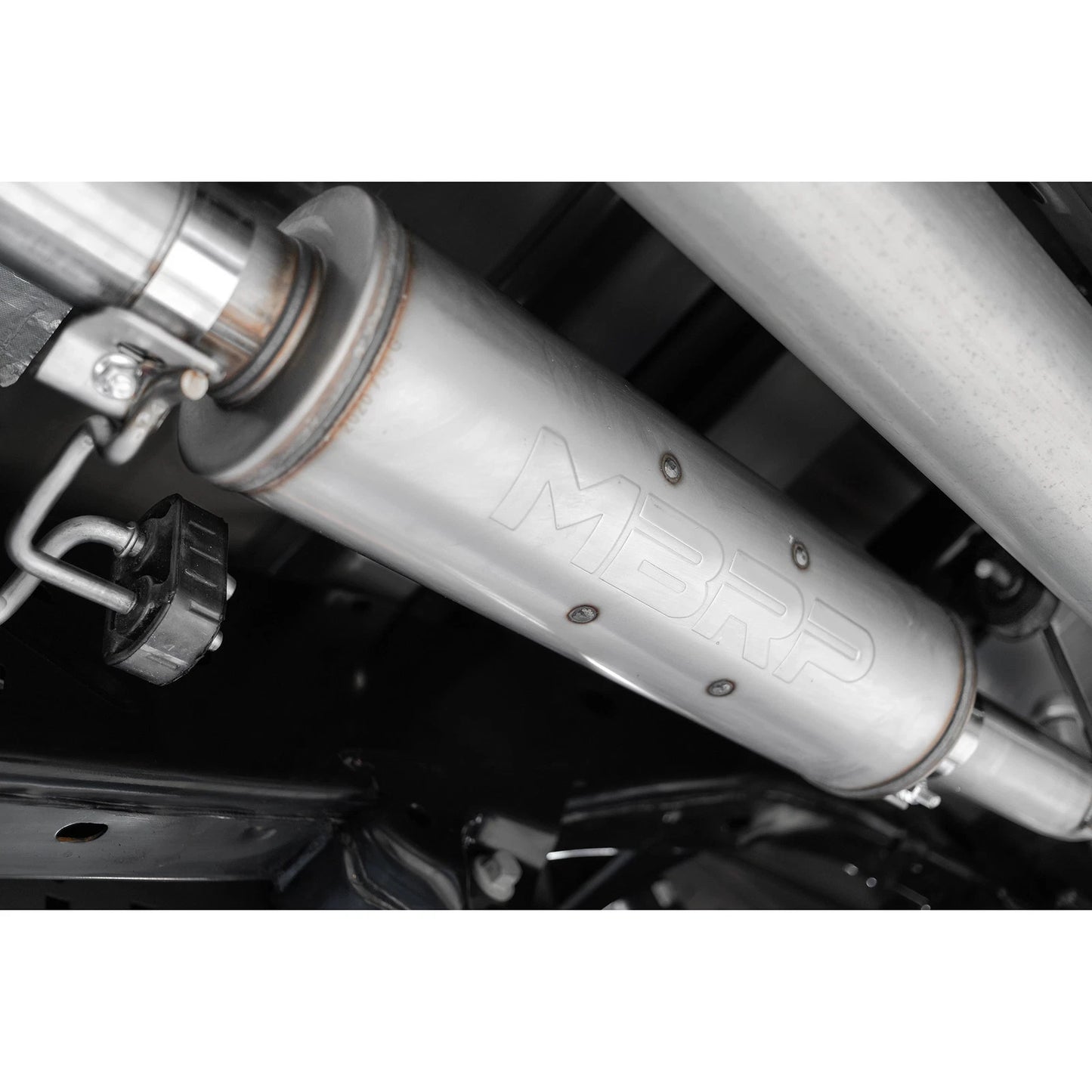 MBRP 2021+ Ford F-150 2.7L/ 3.5L Ecoboost 5.0L Single Side 3in Black Coated Catback Exhaust