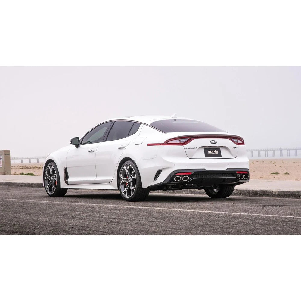 Borla 2018 Kia Stinger 3.3L V6 Turbo 2.25in Pipe Dia Dual Split Rear Exit S-Type Cat-Back Exhaust