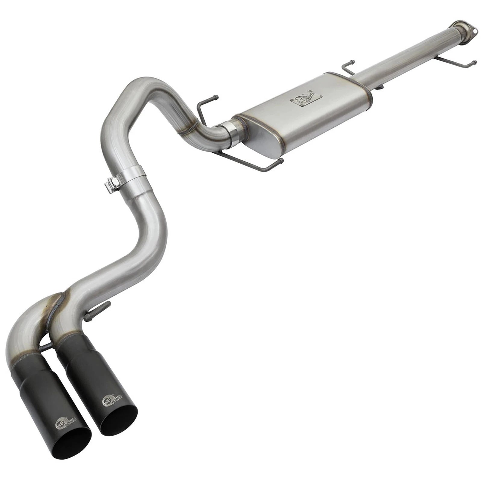 aFe Rebel Series 3in Stainless Steel Cat-Back Exhaust System w/Black Tips 07-14 Toyota FJ Cruiser