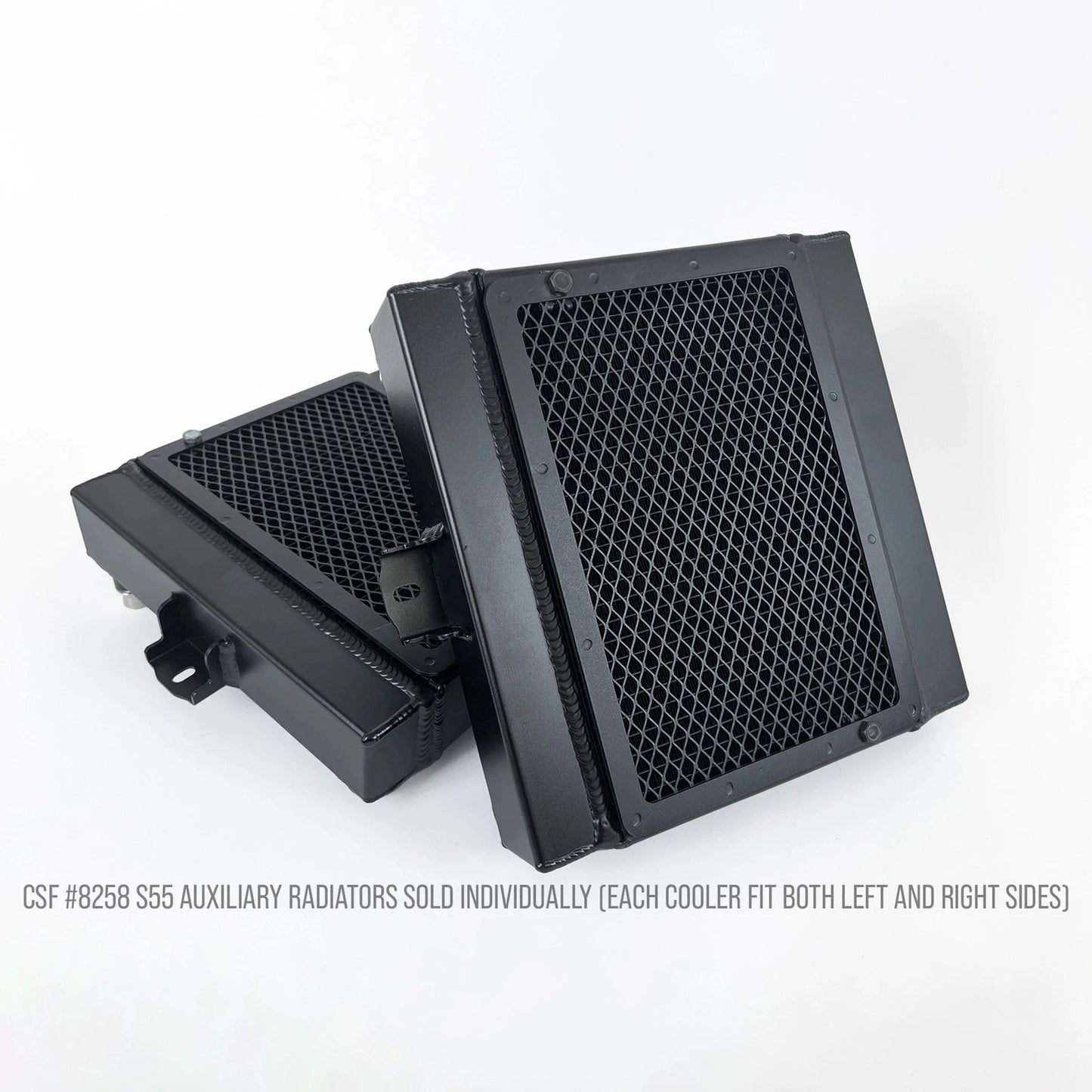 CSF BMW F8X M3/M4/M2C Auxiliary Radiators w/ Rock Guards (Sold Individually - Fits Left and Right