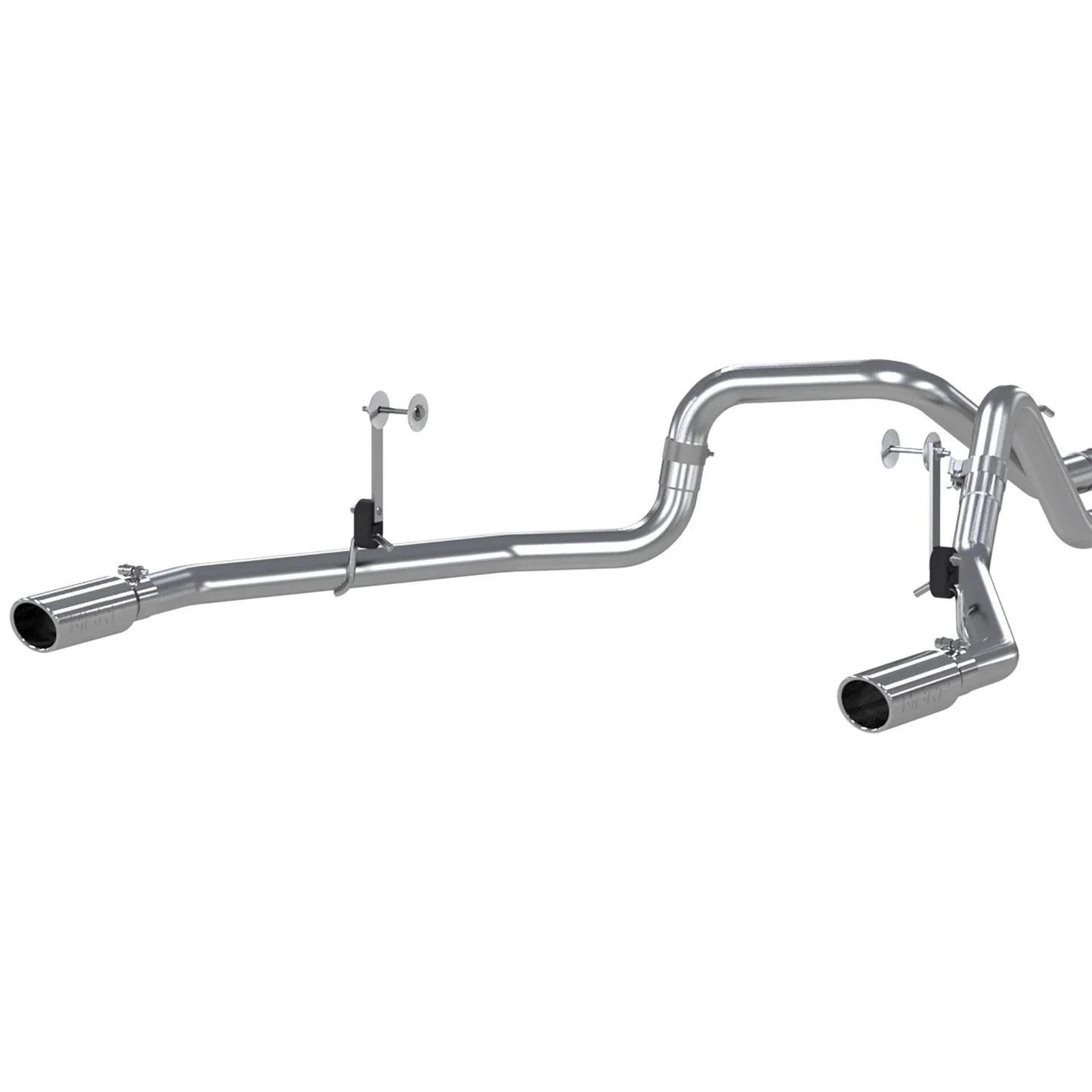MBRP 2015 Ford F-150 5.0L 3in Cat Back Dual Split Rear Exit AL Exhaust System