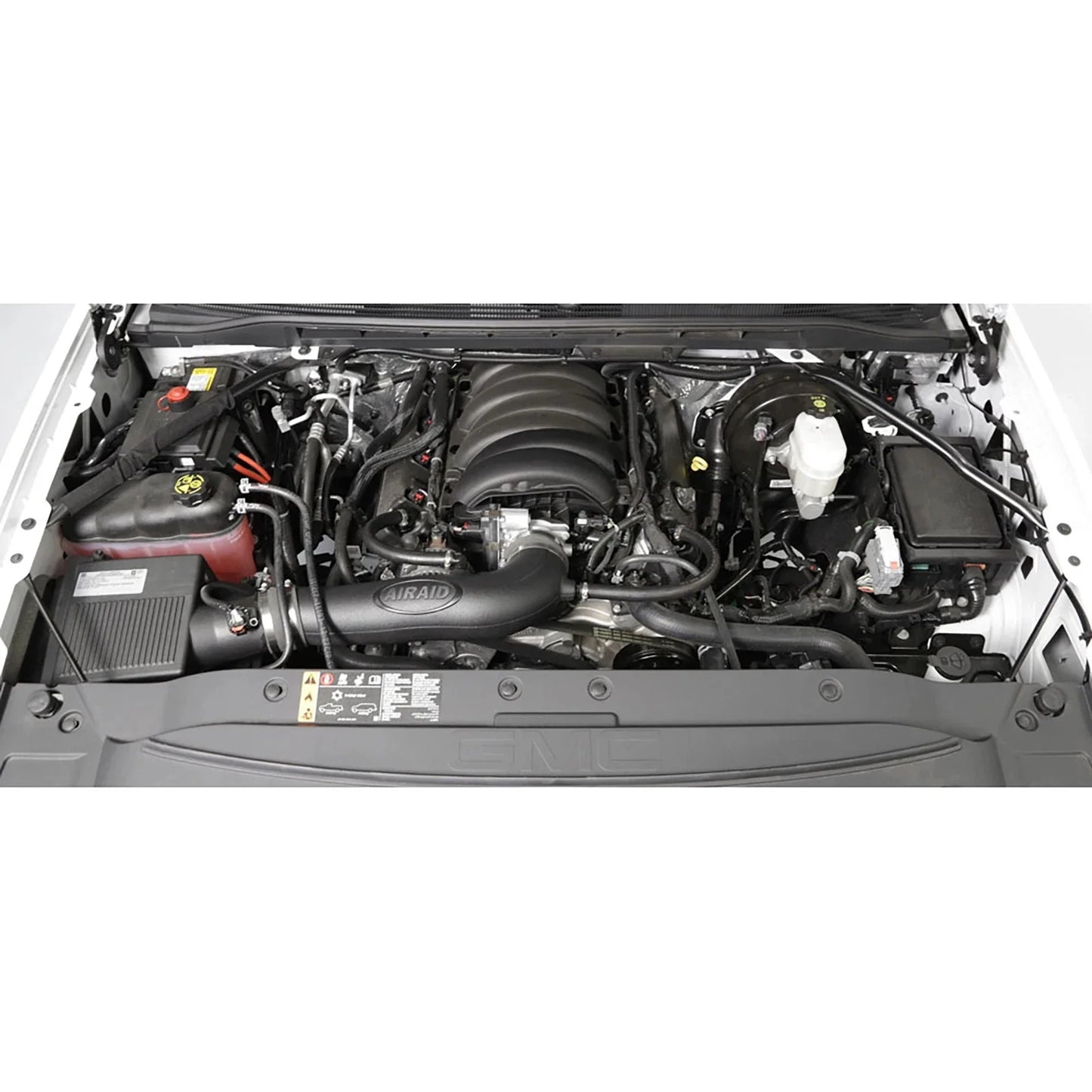 Airaid 17-18 GMC Sierra/Yukon V8-6.2L F/I Jr Intake Kit - Oiled / Red Media