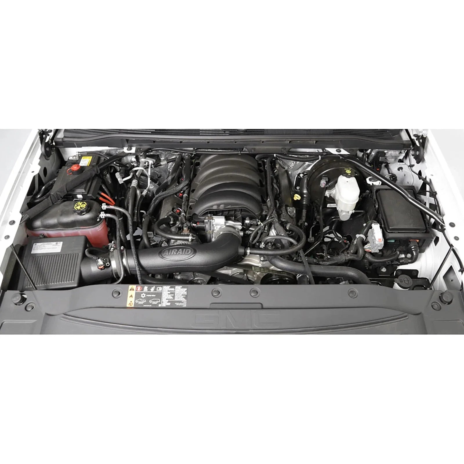Airaid 17-18 GMC Sierra/Yukon V8-6.2L F/I Jr Intake Kit - Oiled / Red Media