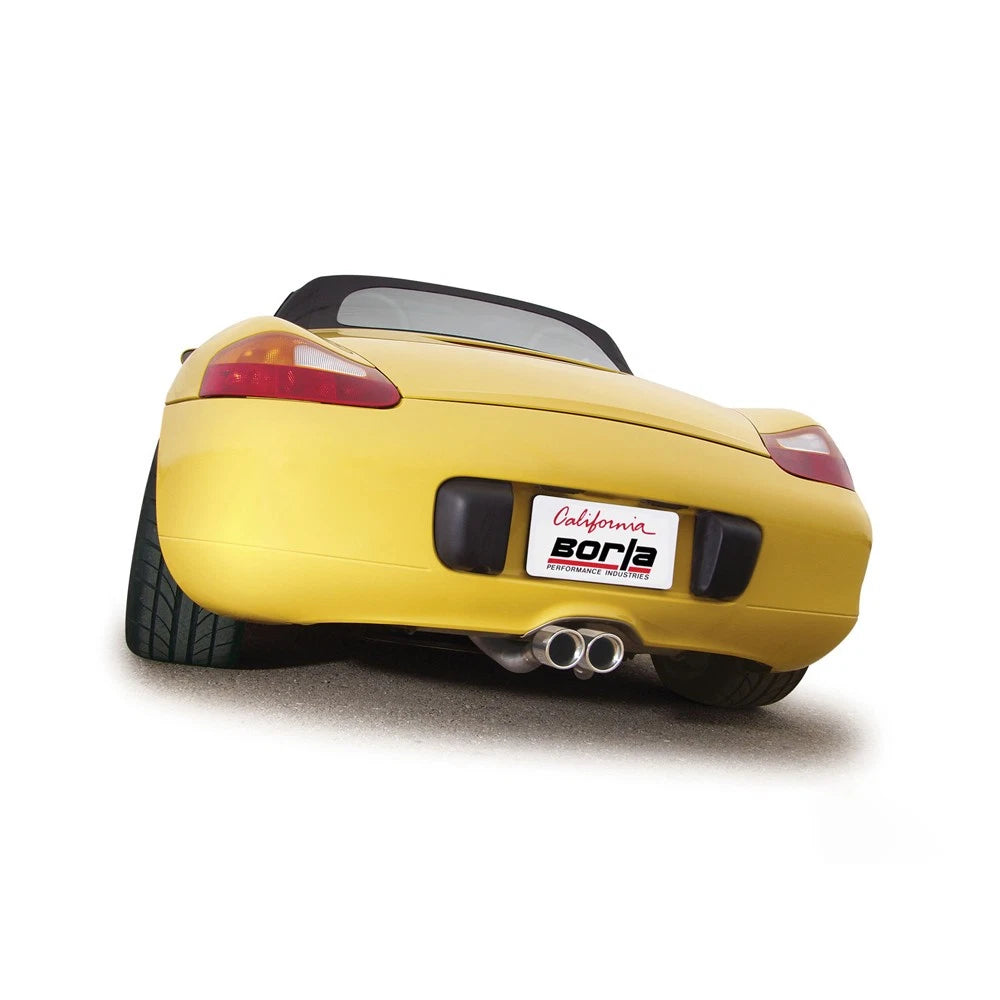 Borla 00-04 Porsche Boxster 3.2L 6cyl MT SS Catback Exhaust