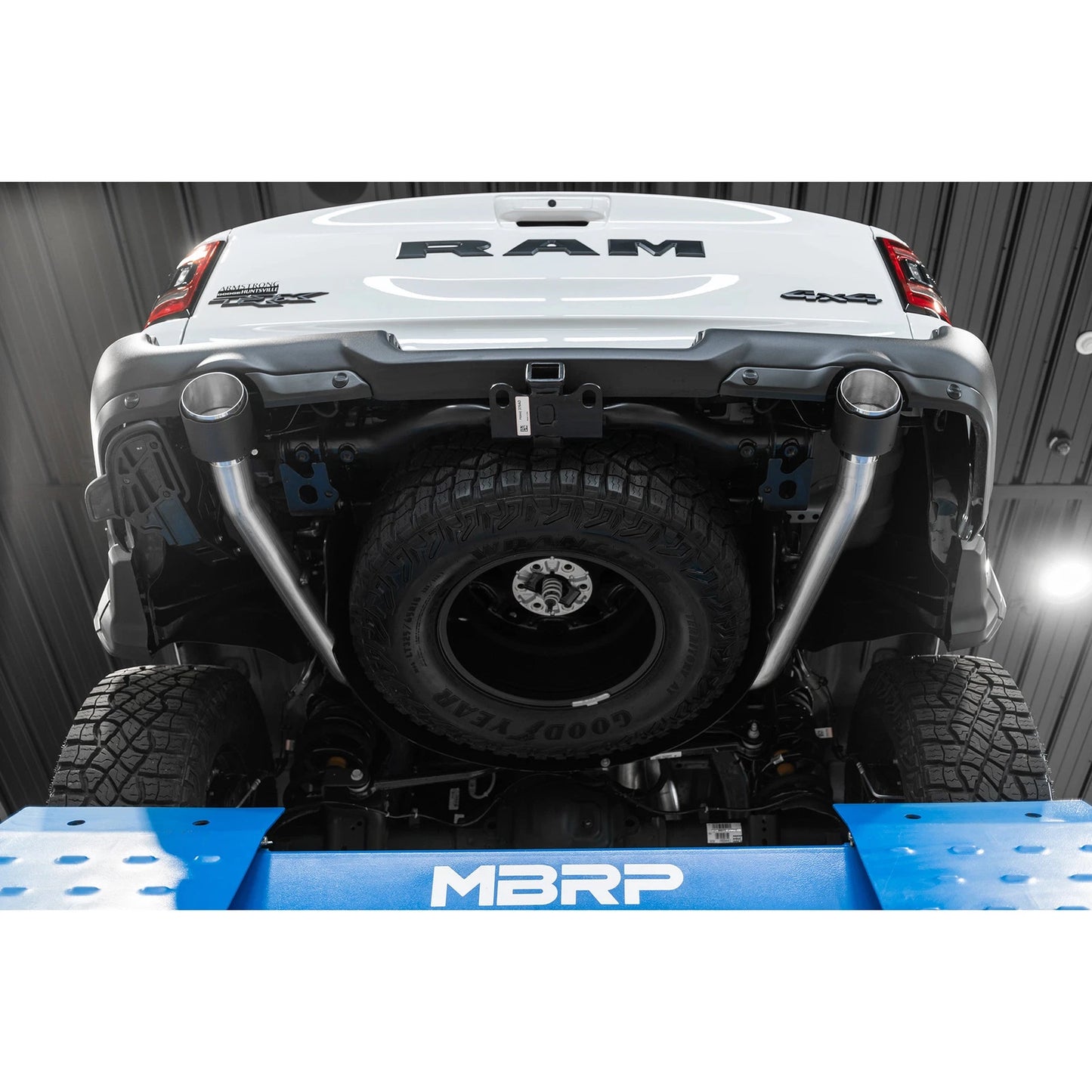 MBRP 2021 Ram TRX 6.2 S/C 3in Catback Dual Rear Carbon Fiber Tips(Race)- T304
