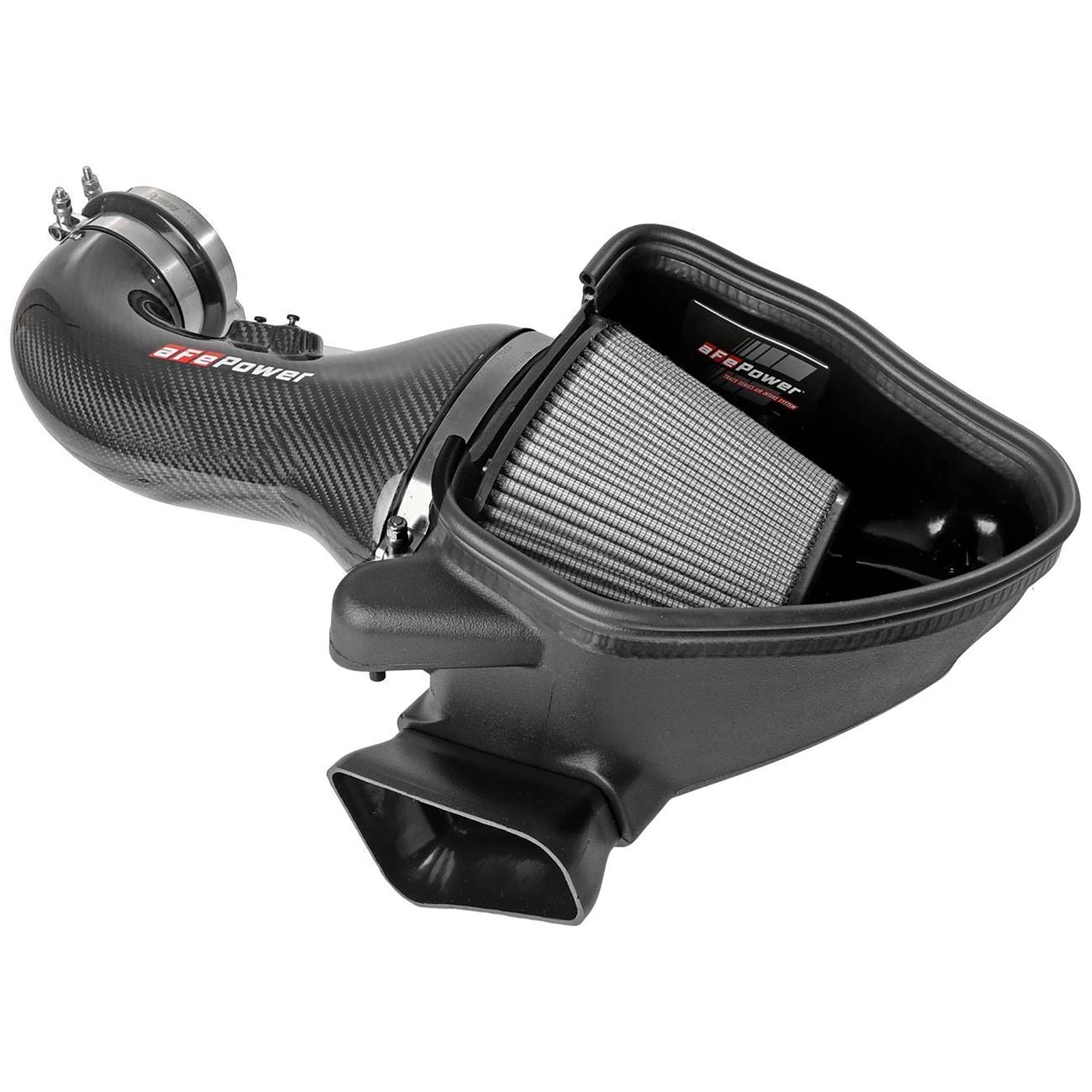 aFe 17-12 Chevrolet Camaro ZL1 (6.2L-V8) Track Series Carbon Fiber CAI System w/ Pro-DRY S Filters