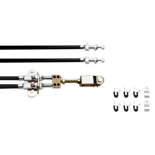Wilwood Universal Parking Brake Cable Kit Disc/Drum Combination Parking Brake & MC4 w/ Clevis