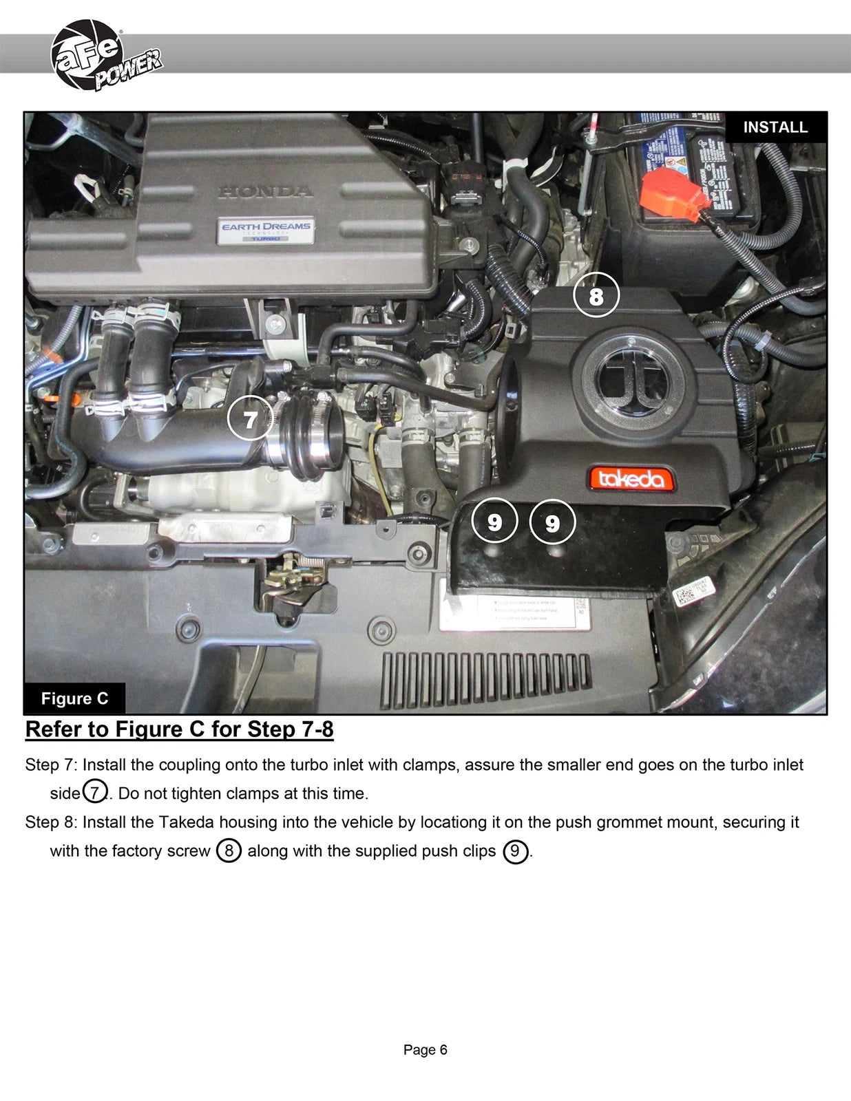 aFe Momentum GT Pro Dry S Cold Air Intake System 17-20 Honda CR-V 1.5L (t)