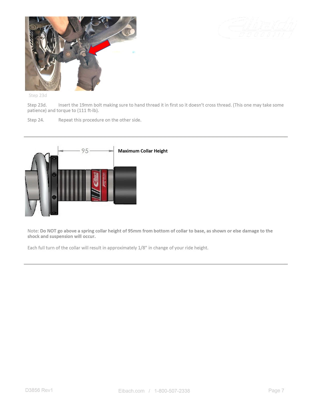 Eibach Pro-Truck Coilover Stage 2 16-21 Toyota Tundra 4WD