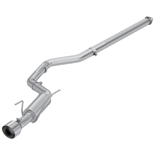 MBRP 2022 Subaru WRX 2.4L 3in Cat Back 5in OD Single Exit - Aluminized Steel