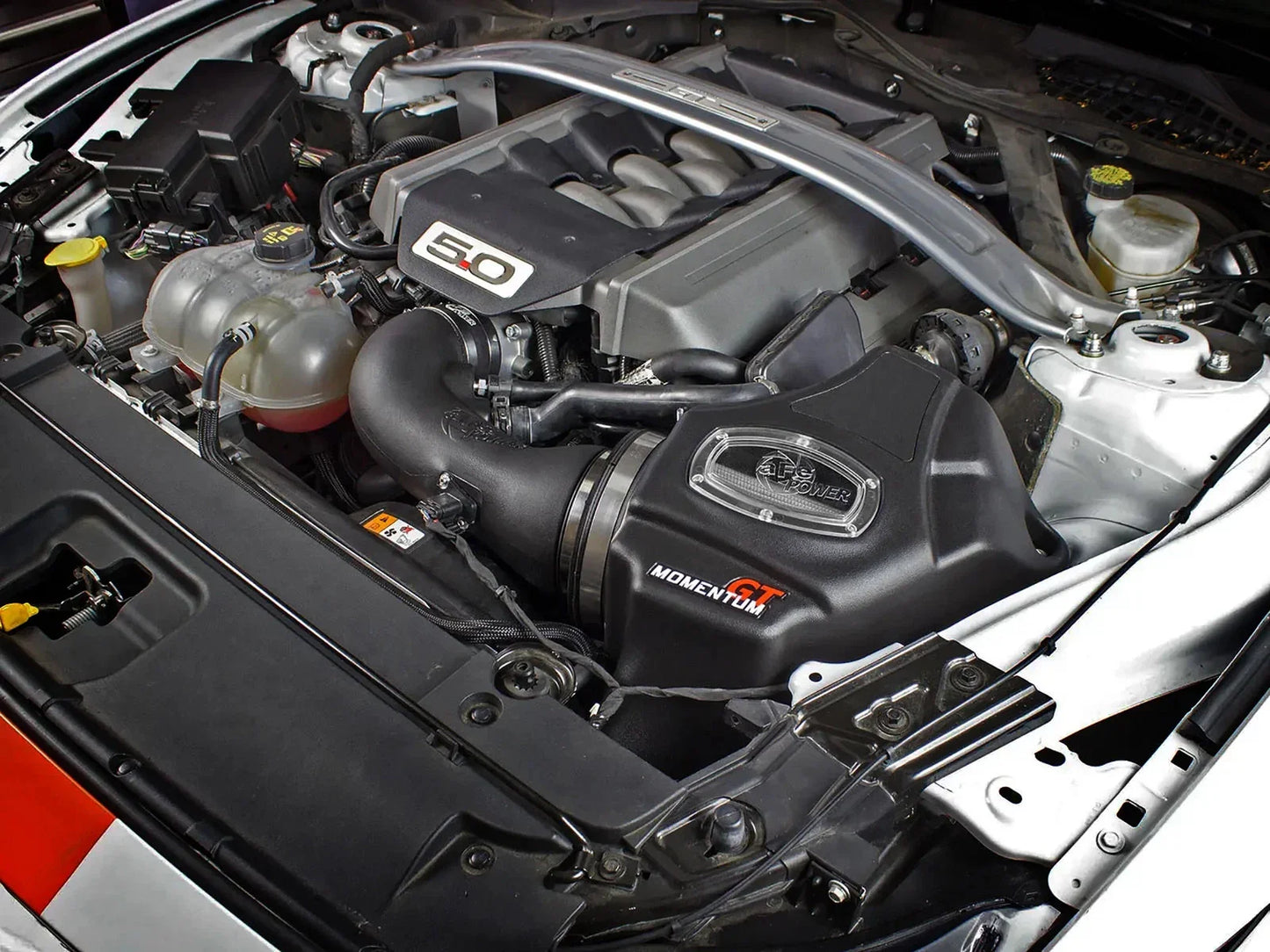 aFe Momentum GT Pro Dry S Intake System 2015 Ford Mustang GT V8-5.0L