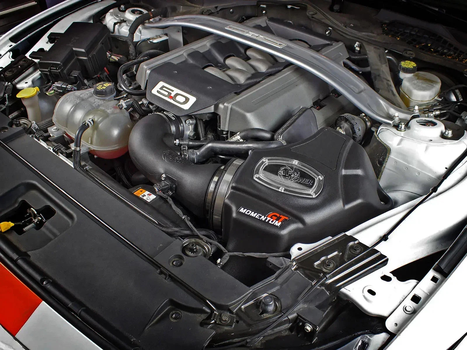 aFe Momentum GT Pro Dry S Intake System 2015 Ford Mustang GT V8-5.0L