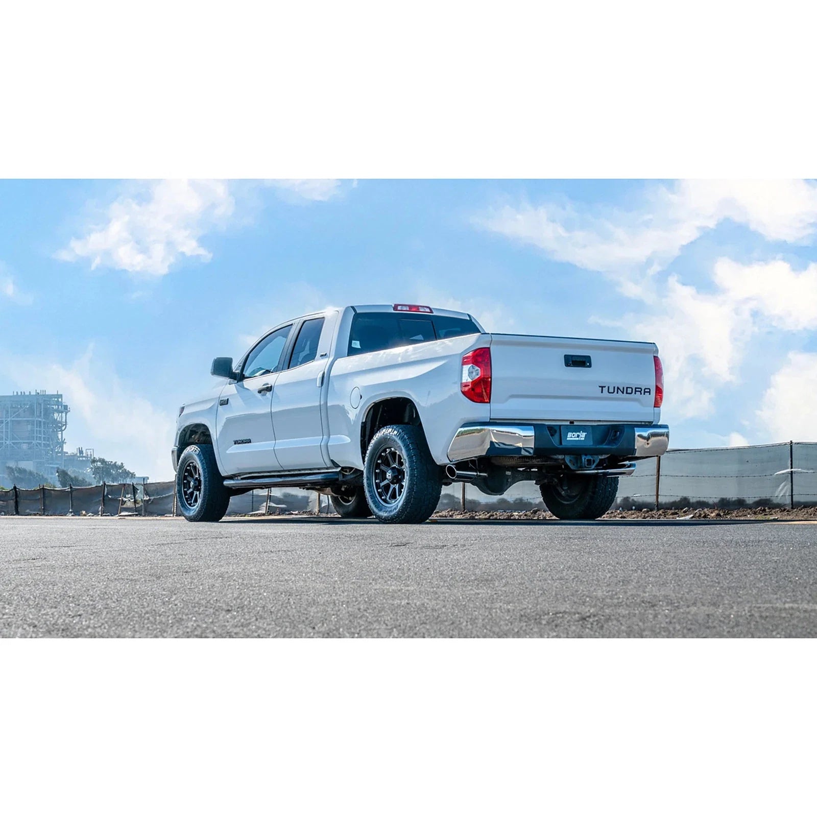 Borla 07-08 Toyota Tundra 5.7L ATAK Cat-Back Exhaust - 4in Stainless Tips