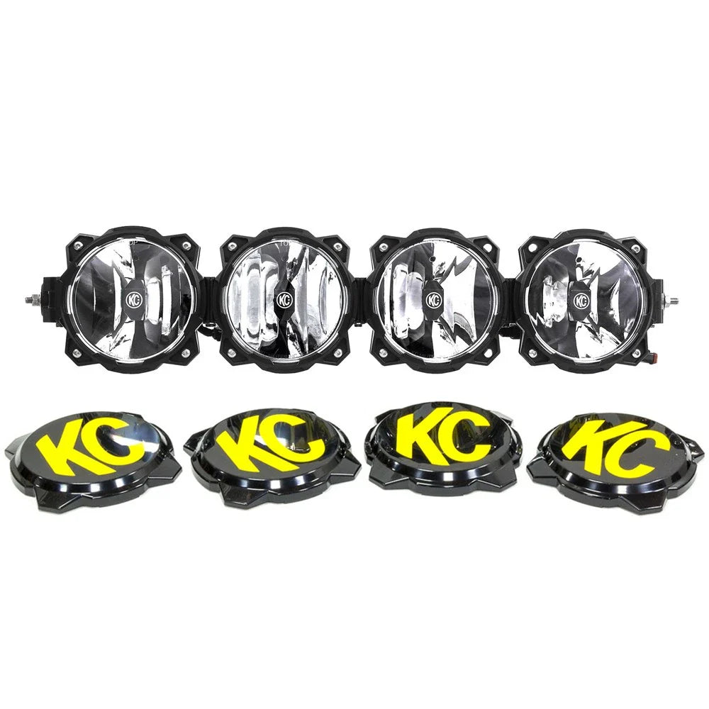 KC HiLiTES Universal 26in. Pro6 Gravity LED 4-Light 80w Combo Beam Light Bar (No Mount)