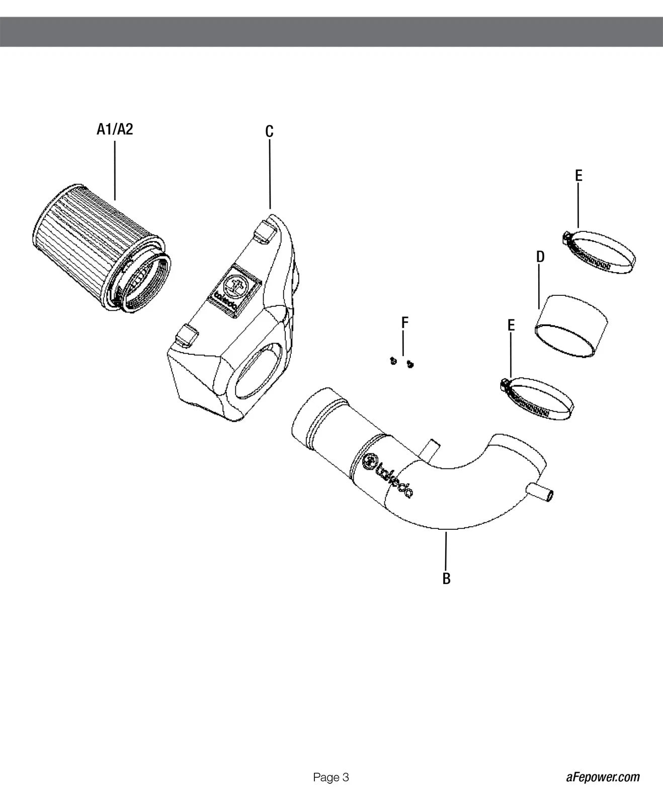 aFe Takeda Stage-2 Pro Dry S Cold Air Intake System 15-17 Lexus RC F 5.0L V8