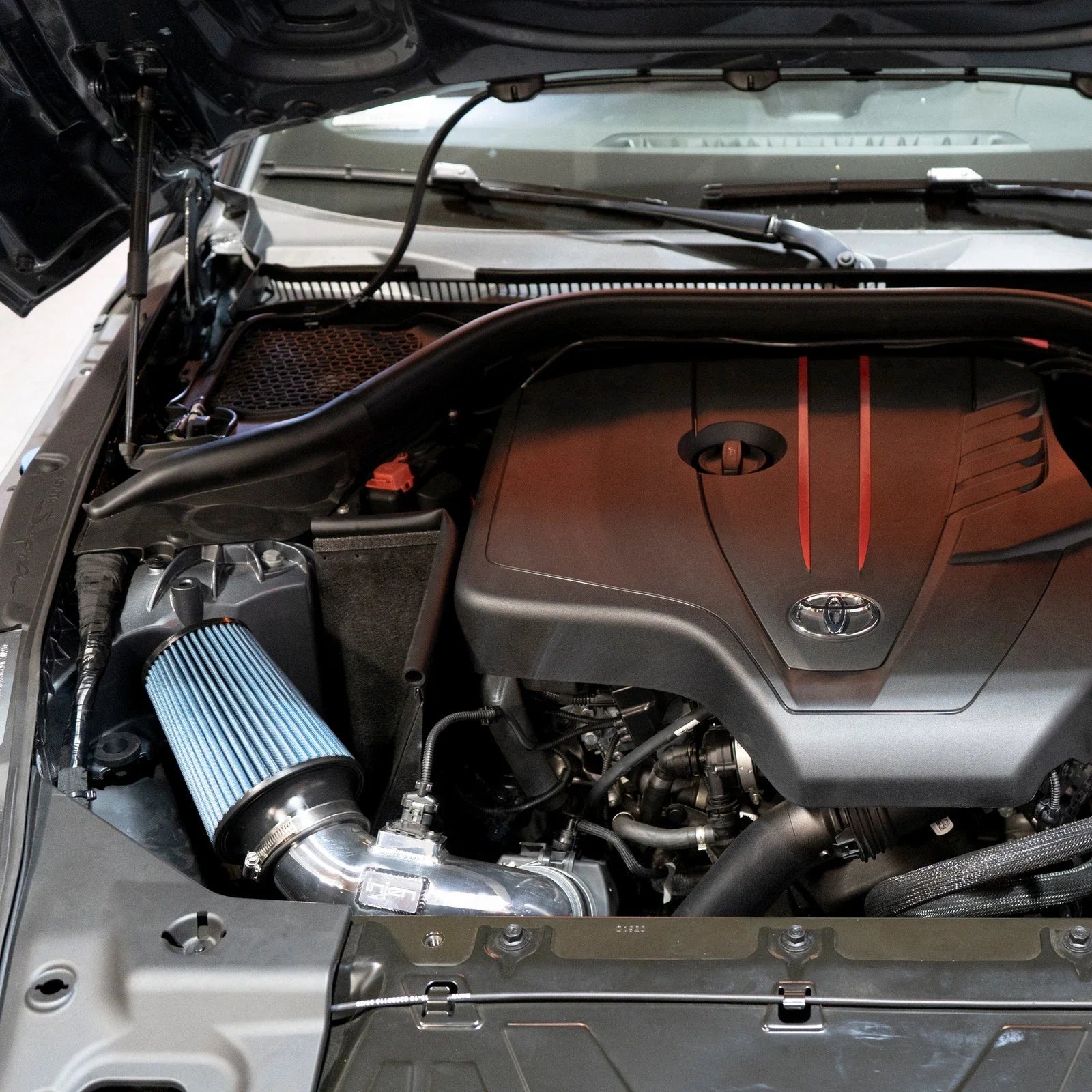 Injen 21-22 Toyota Supra 2.0L 4 Cyl. SP Short Ram Air Intake System - Wrinkle Black