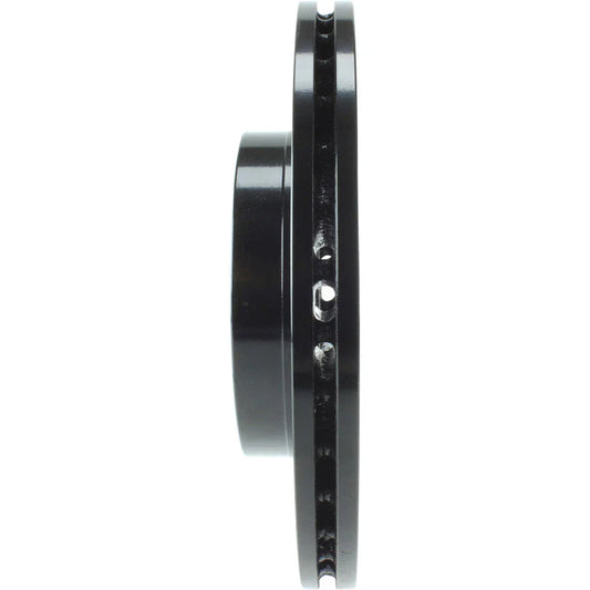 StopTech 96-00 Honda Civic DX/HX Coupe/90-00 Civic DX/LX Sedan Slotted & Drilled Right Front Rotor