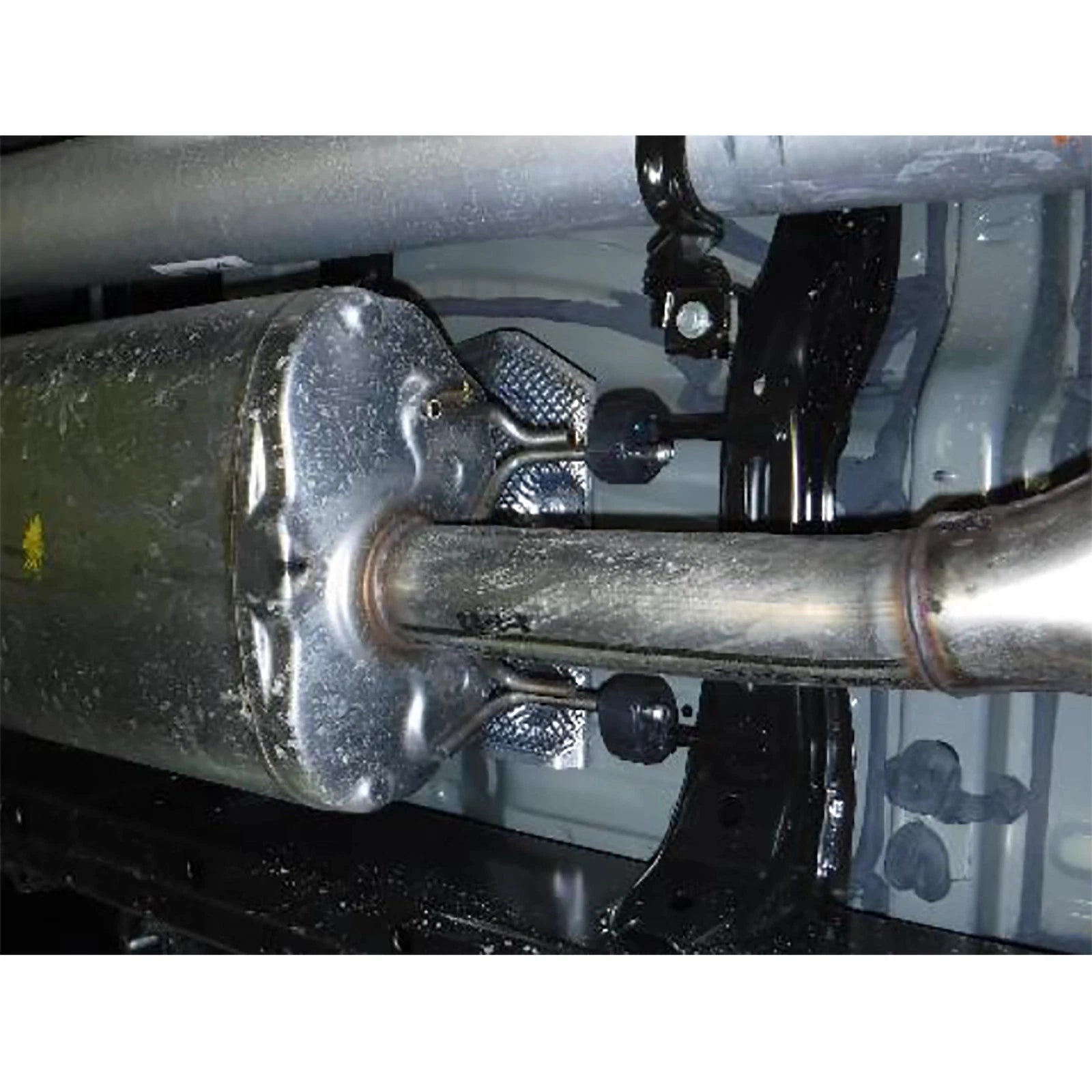 MBRP 22-25 Toyota Tundra 3.4L 3in Cat Back Single Rear Turn Down - Aluminized Steel