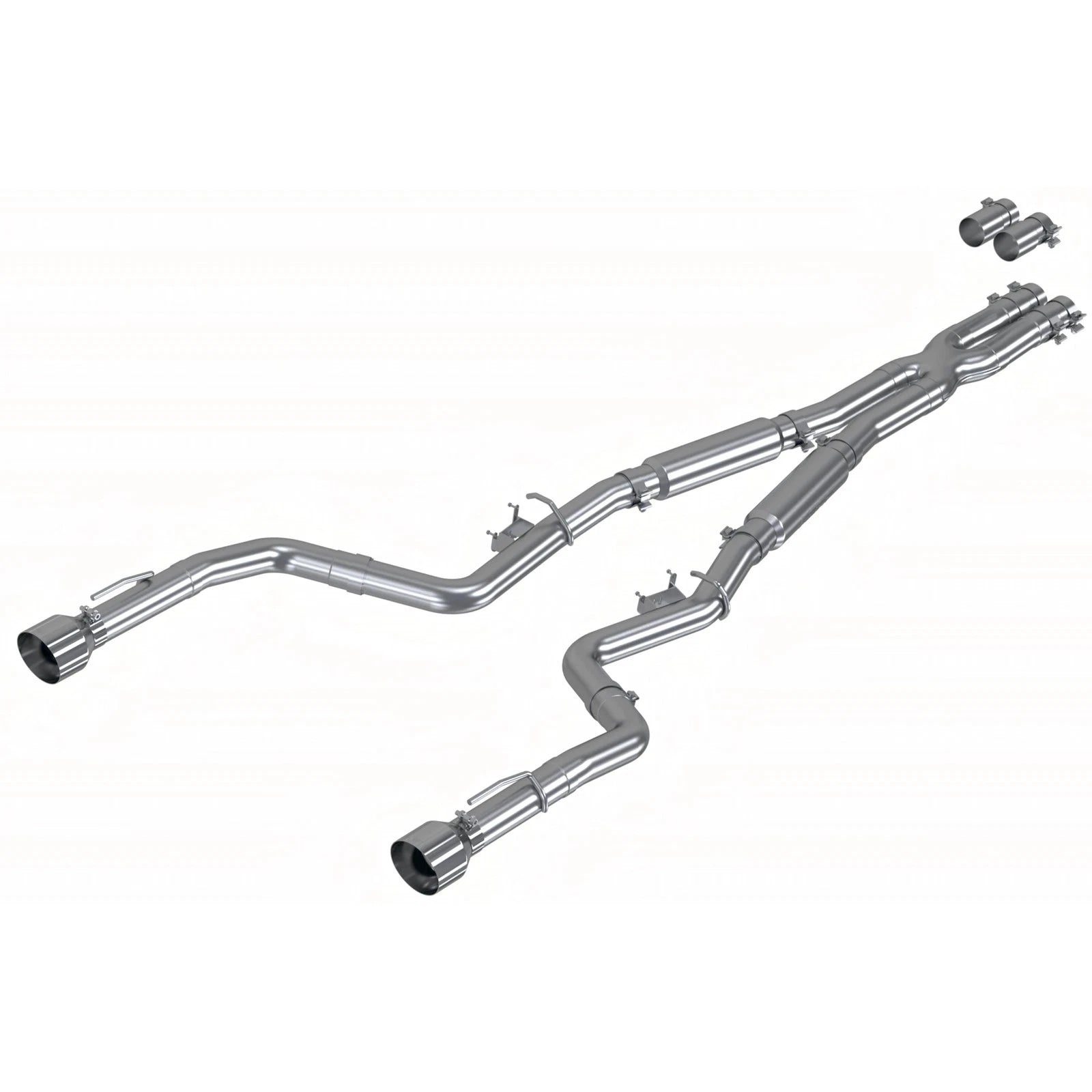 MBRP 17-21 Charger 5.7L 3in Dual Rear Exit Aluminized Catback Exhaust