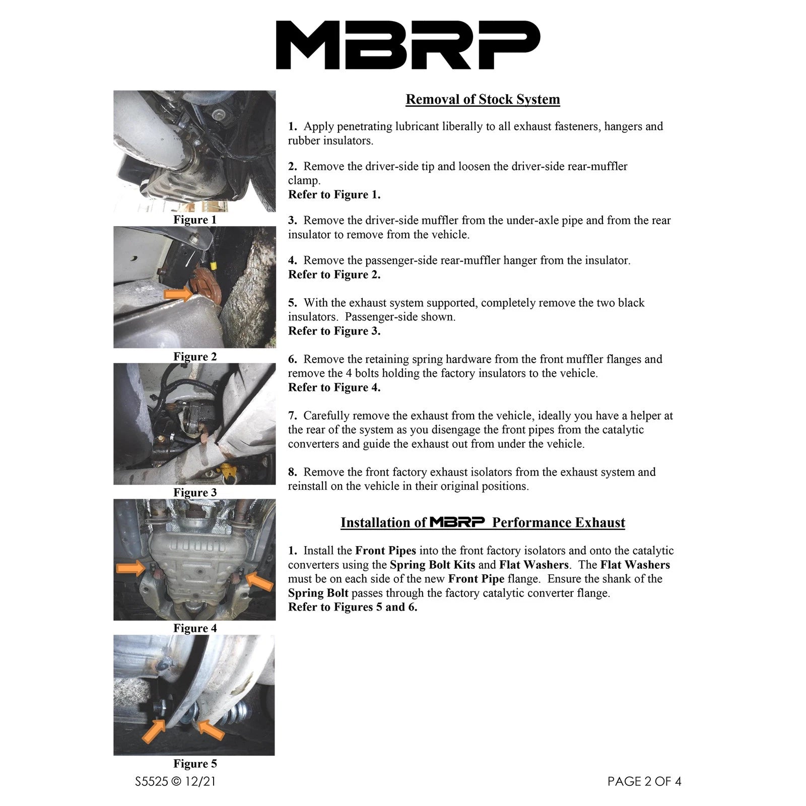 MBRP 2012+ Jeep Grand Cherokee SRT 6.4L 3in Dual Rear Exit T304SS Catback Exhaust - CF Tips