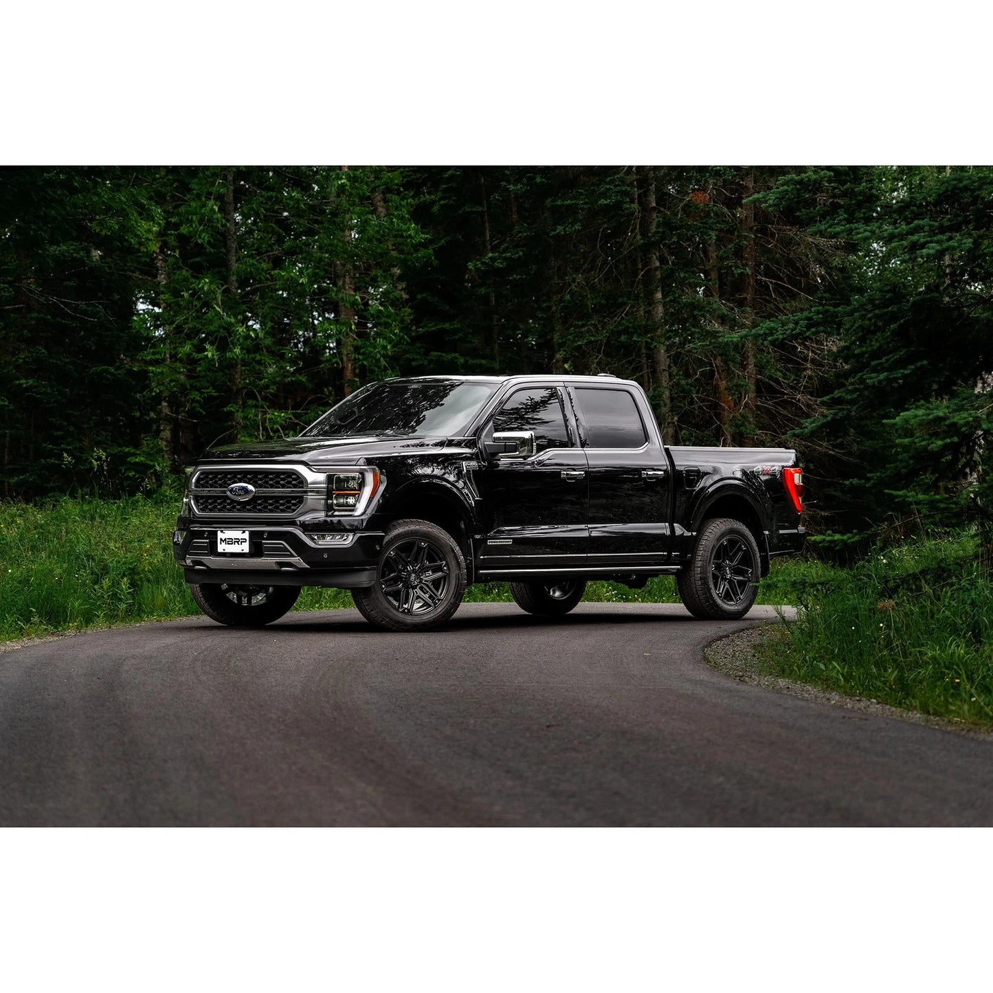 MBRP 2021+ Ford F-150 Powerboost Hybrid 3in Single Side Exit - T304