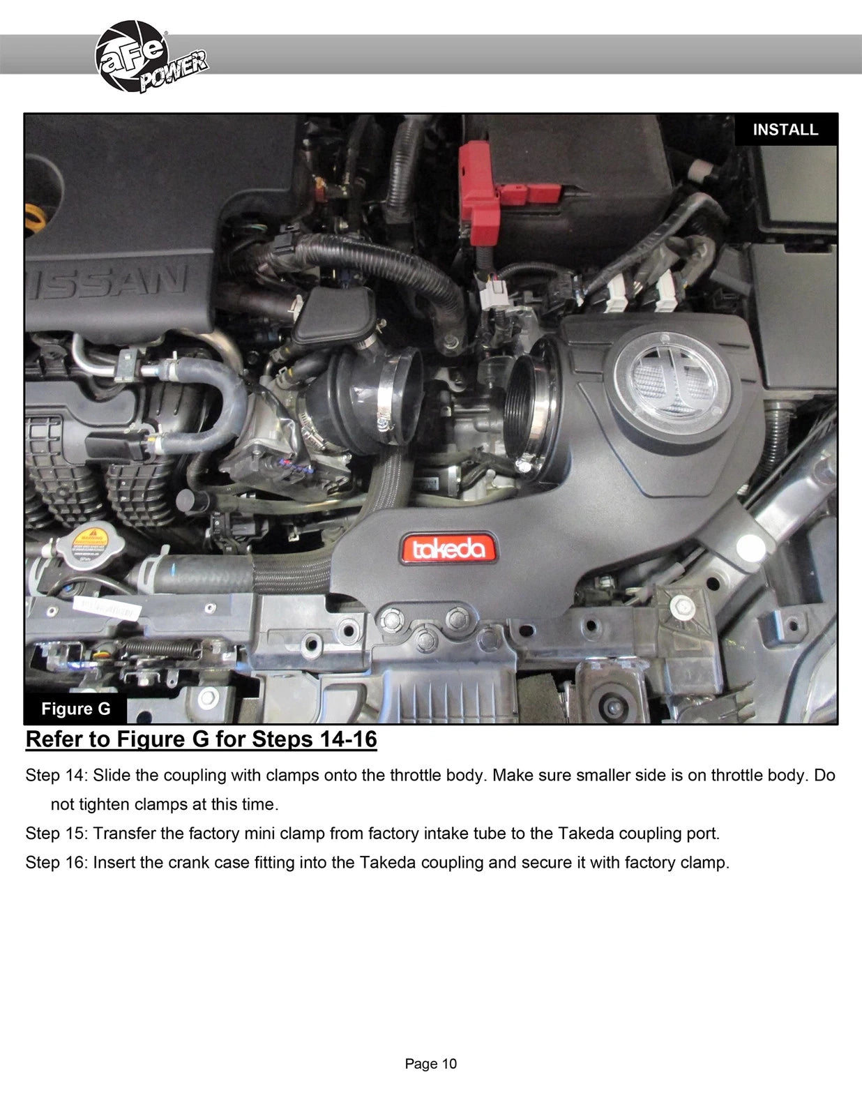 aFe Takeda Momentum Pro Dry S Cold Air Intake System 19-21 Nissan Altima L4-2.5L