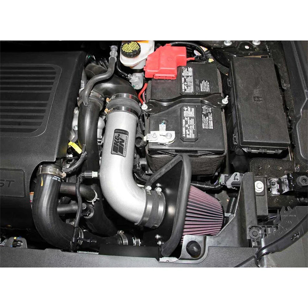 K&N 11 Ford Taurus SHO 3.5L V6 Silver Typhoon Cold Air Intake