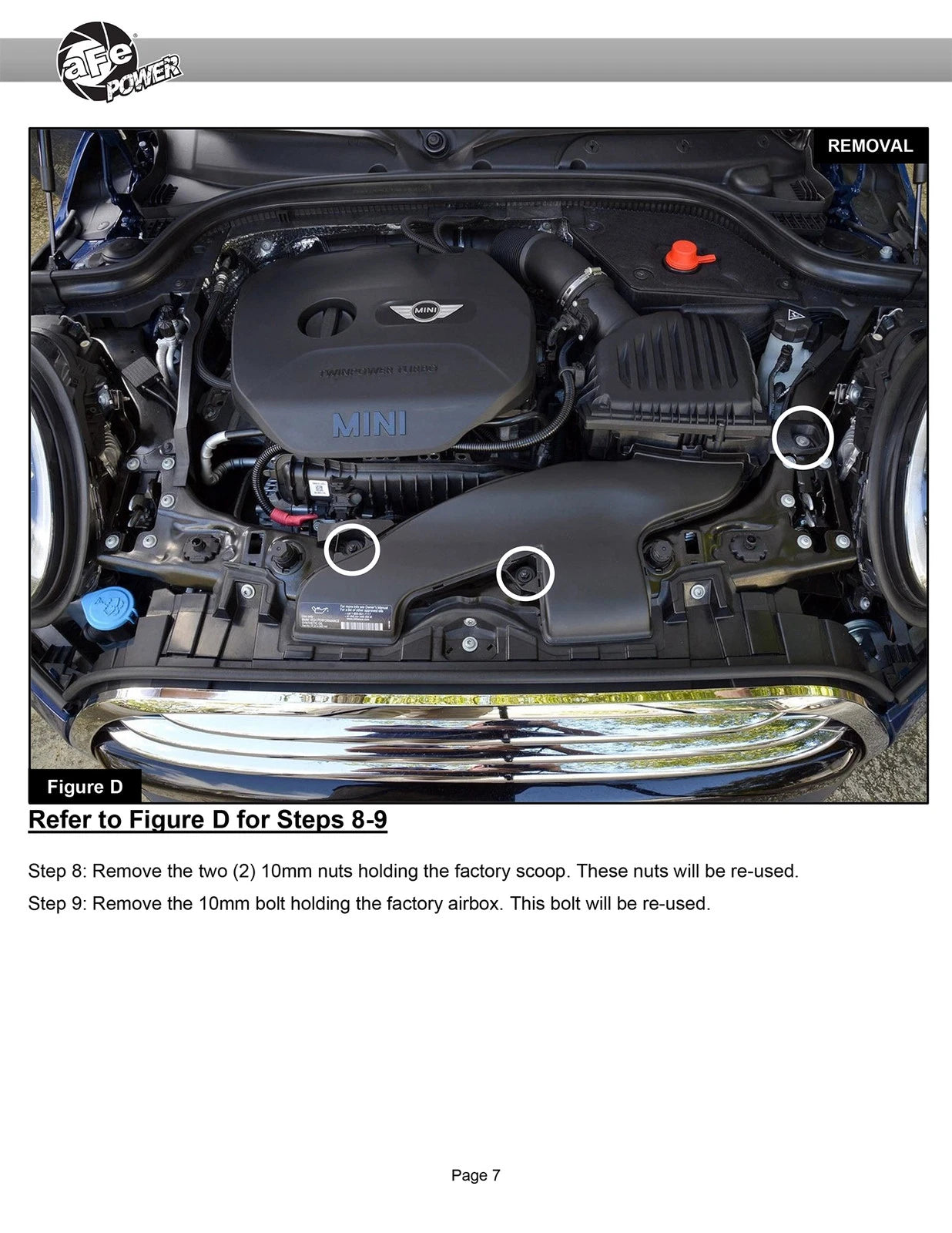 aFe 15-19 MINI Cooper S (F55/F56) L4 2.0L(t) Momentum GT Cold Air Intake System w/ Pro DRY S Filter