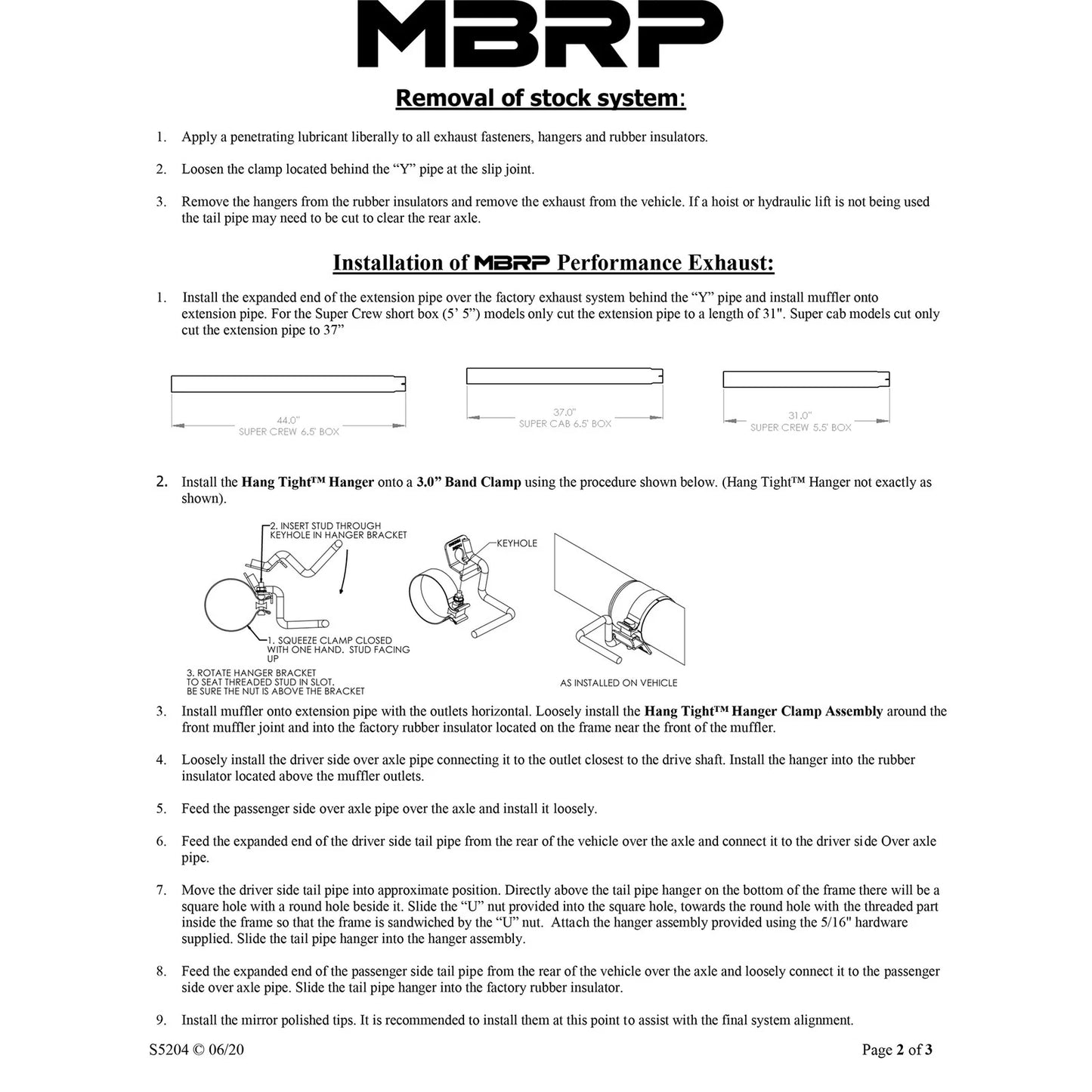 MBRP 2004-2008 Ford F150 4.6/5.4L EC/CC-SB Cat Back Dual Split Side