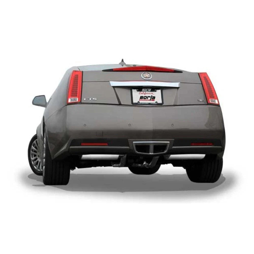 Borla 11-14 CTS Coupe V6 3.6L AT RWD/AWD Dual Ctr Rear Exit Touring Exhaust (REAR SECTION ONLY)