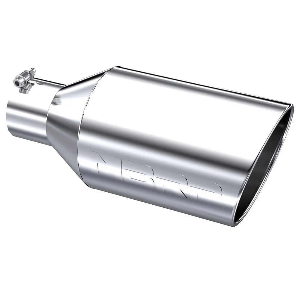 MBRP Universal Tip 8in O.D. Rolled End 4in inlet 18in length T304