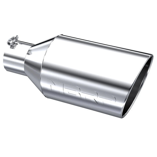 MBRP Universal Tip 8in O.D. Rolled End 4in inlet 18in length T304