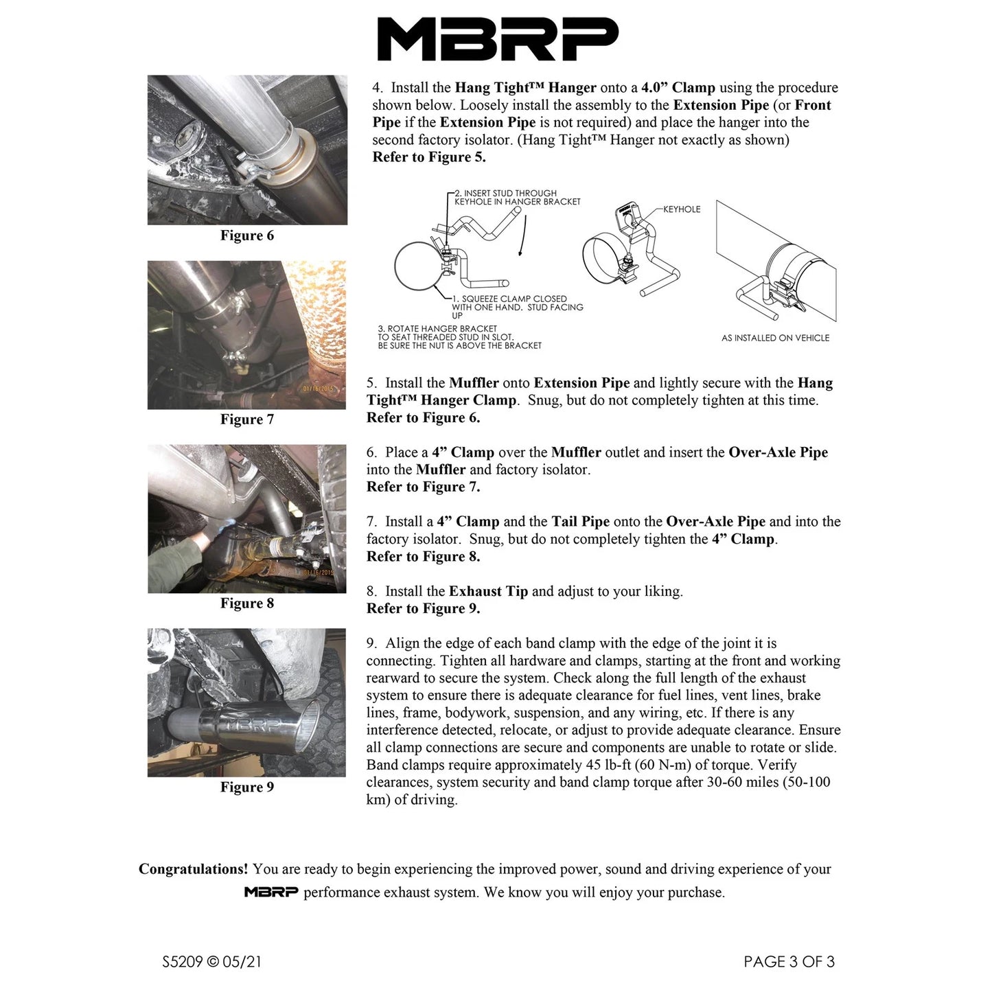 MBRP 2021+ Ford F150 2.7L/3.5L/5.0L 4in Black-Coated AL Steel Cat-Back - RACE VERSION