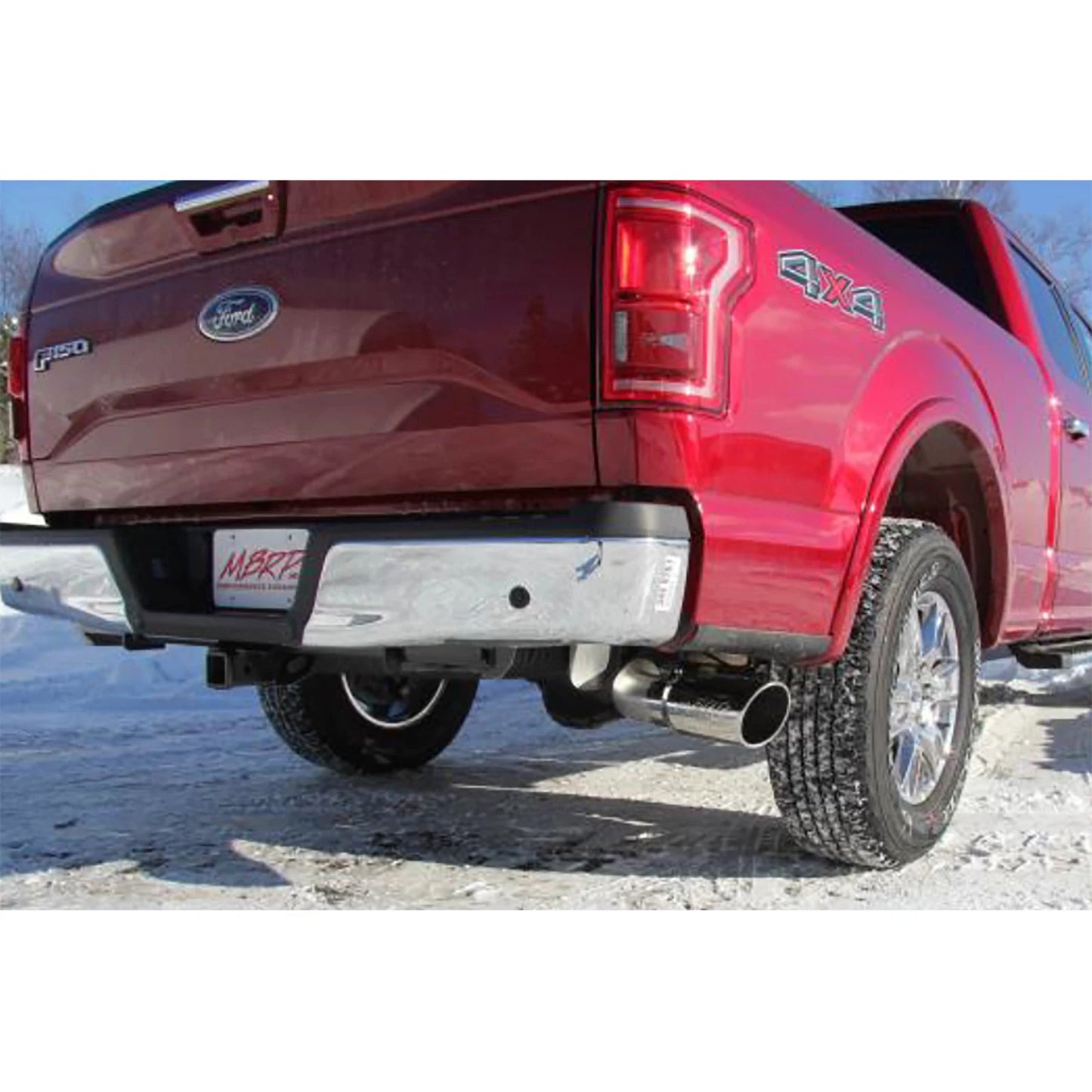 MBRP 2015 Ford F-150 2.7L / 3.5L EcoBoost 4in Cat Back Single Side T409 Exhaust System
