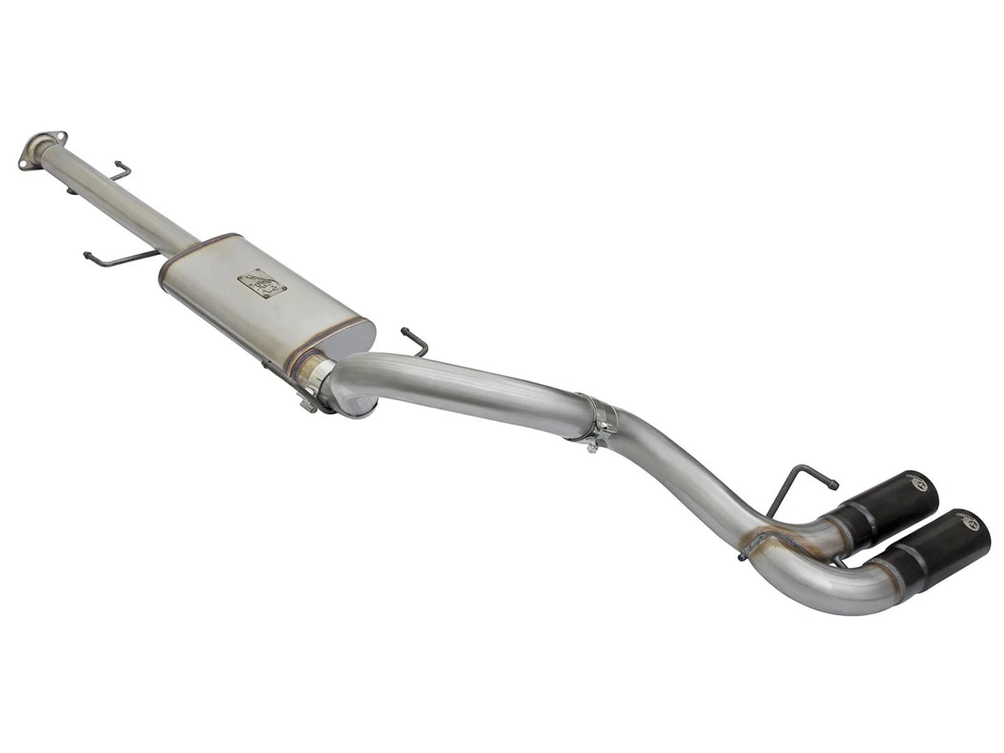 aFe Rebel Series 3in Stainless Steel Cat-Back Exhaust System w/Black Tips 07-14 Toyota FJ Cruiser