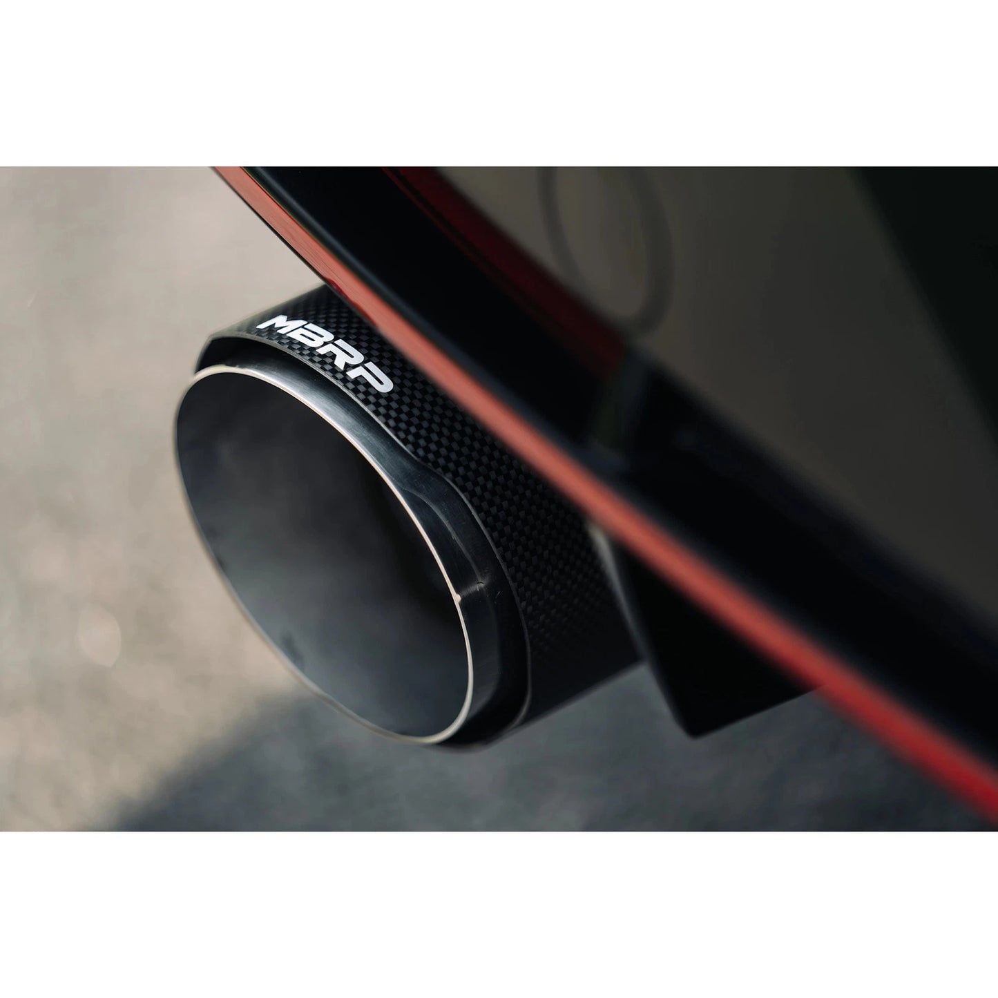 MBRP 22-23 Hyundai Elantra N 2.0L Turbo T304 5in OD CF Tips Dual Outlet 3in Cat Back Exhaust