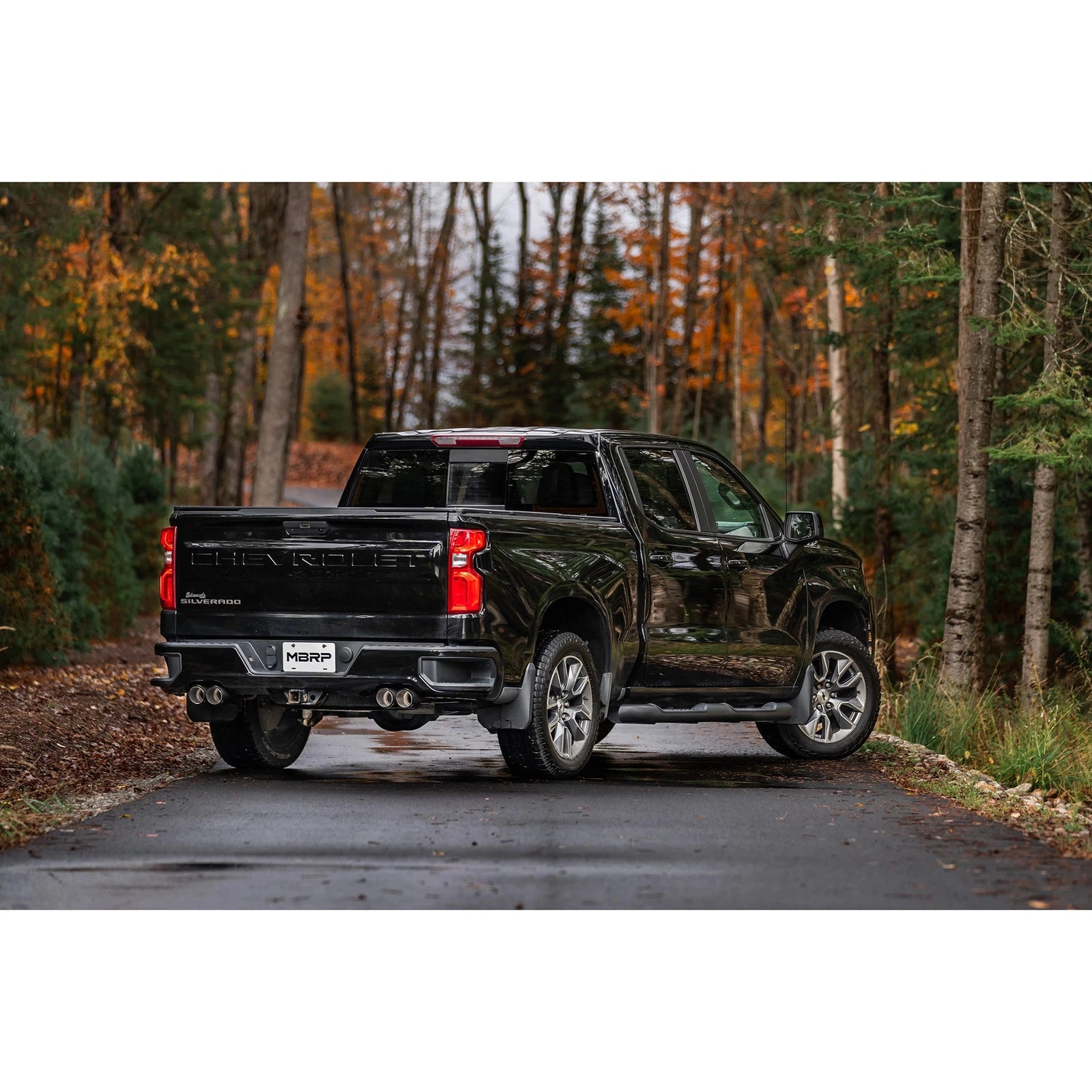 MBRP 19-21 Chevrolet Silverado 1500 5.3L 3in Cat Back w/ 2.5in OD Carbon Fiber Tips - T304