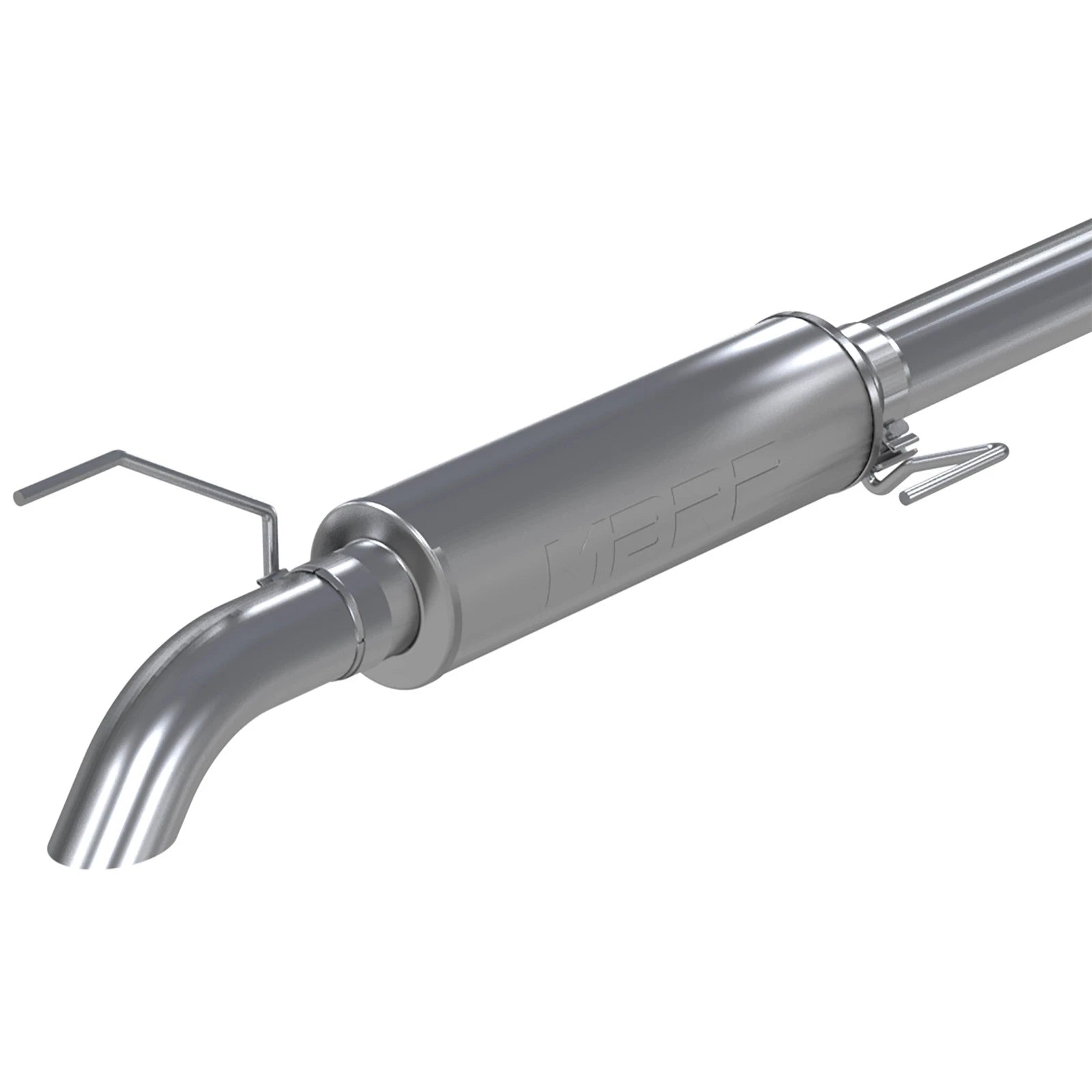 MBRP 11-12 Ford F-150 SVT Raptor 6.2L EC-SB/CC-SB 3.5in Cat Back Single Turn Down Alum Exhaust