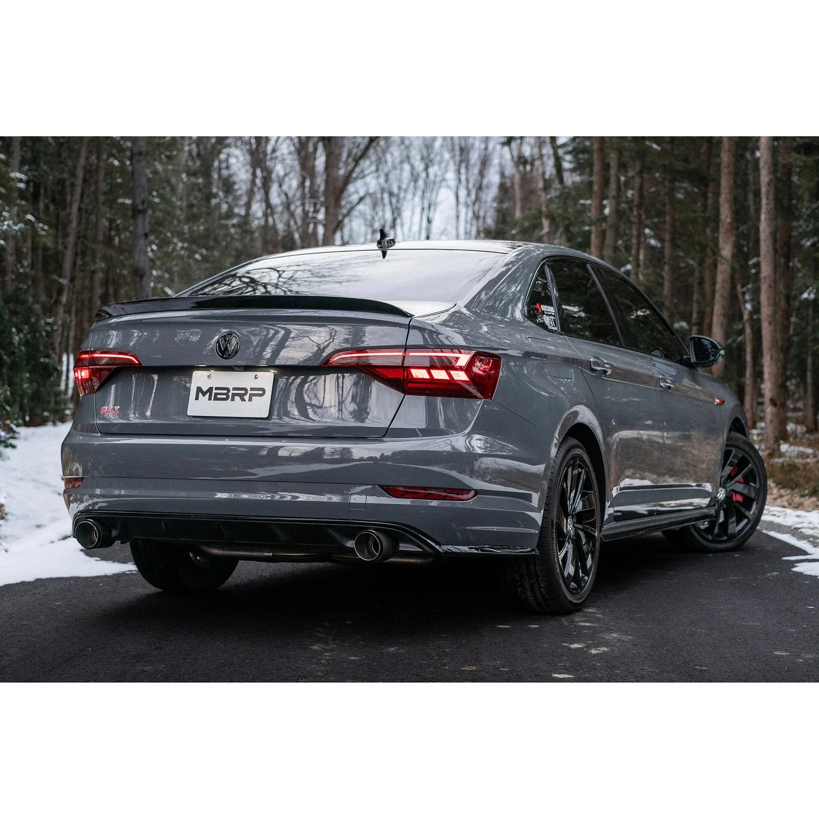 MBRP 19-21 VW Jetta GLI T304 SS 3in Cat-Back Dual Split Rear Exit Exhaust - Carbon Fiber Tips