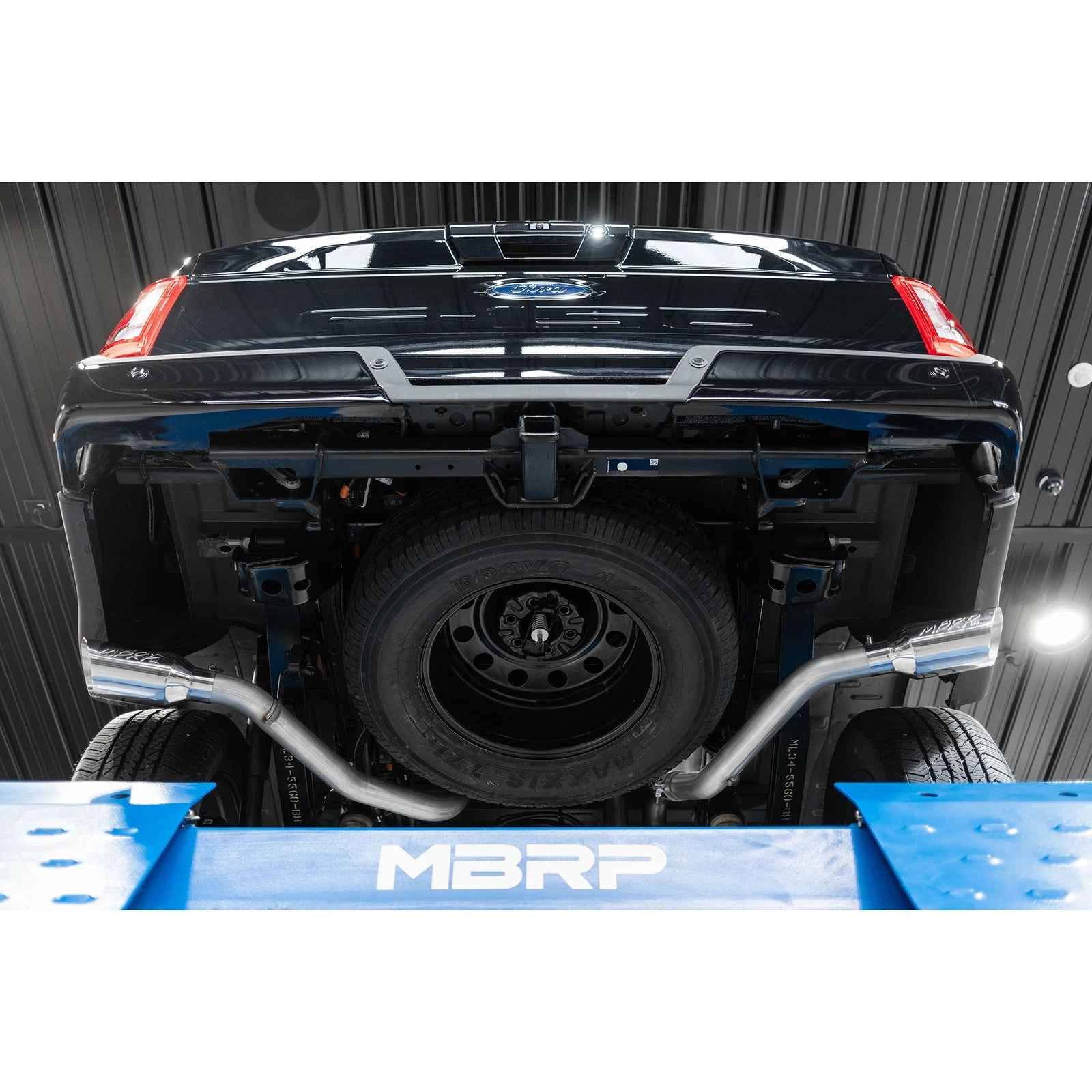 MBRP 2021+ Ford F-150 5.0L/3.5L/ 2.7L Ecoboost 3in Cat Back 2.5in Dual Split Exit T409 Exhaust