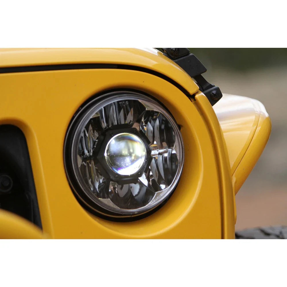 KC HiLiTES 07-18 Jeep JK 7in. Gravity LED Pro DOT Approved Replacement Headlight (Single)