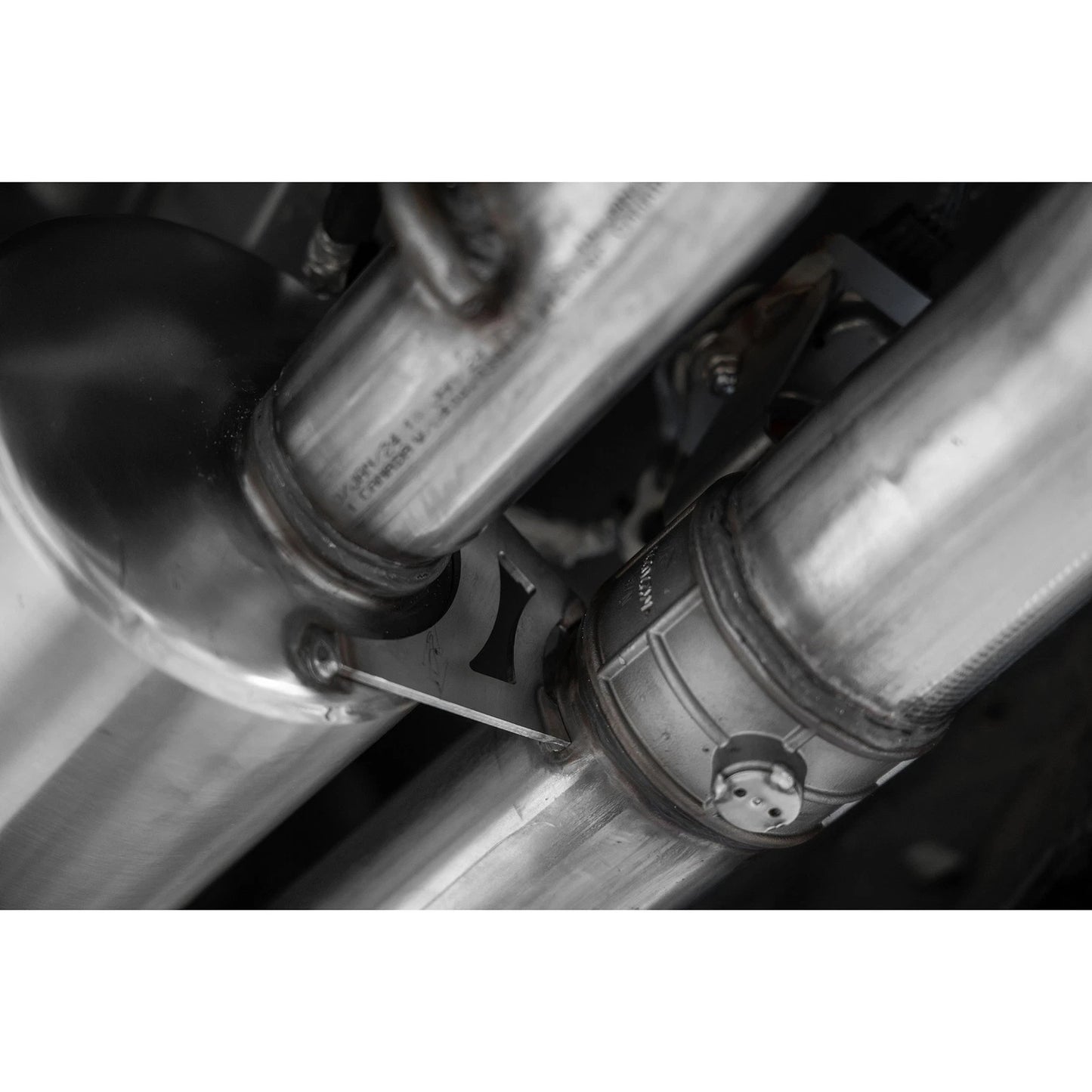 MBRP 2024+ For Mustang GT (S650) 3in Cat-Back Quad Tip - 4in Carbon Fiber Tips