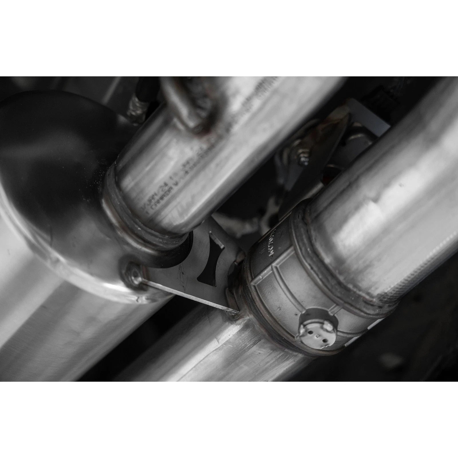 MBRP 2024+ For Mustang GT (S650) 3in Cat-Back Quad Tip - 4in Carbon Fiber Tips