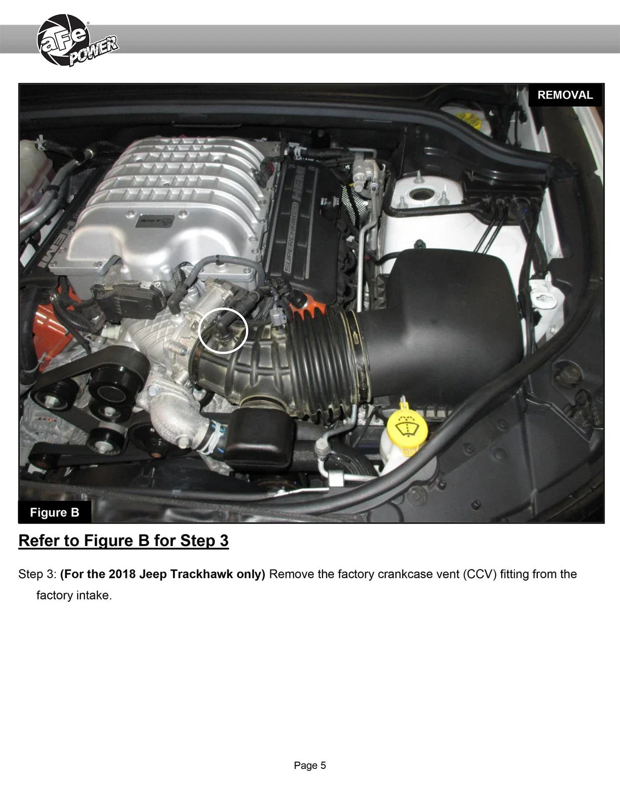 aFe 2021 Dodge Durango SRT Hellcat Track Series Carbon Fiber Cold Air Intake System w/ Pro DRY S