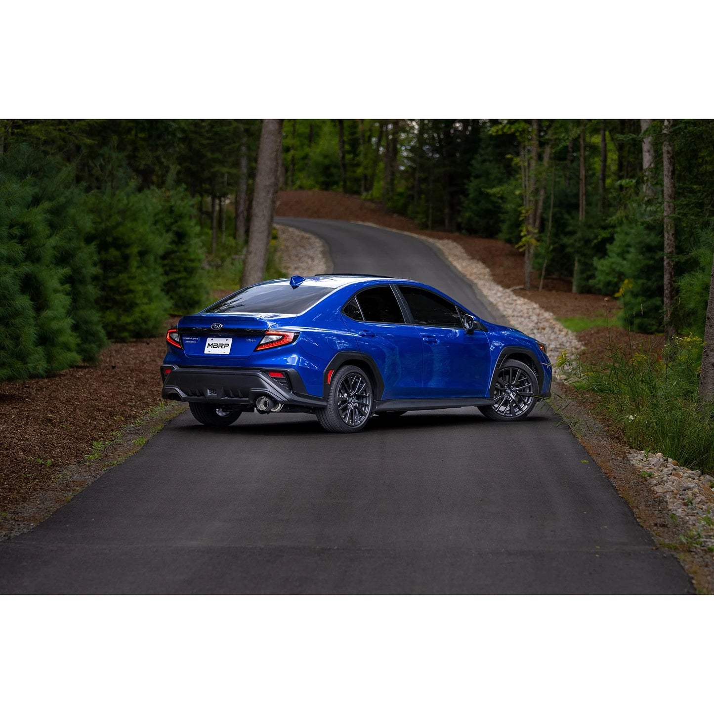 MBRP 2022 Subaru WRX 2.4L 3in Cat Back 5in OD w/ Carbon Fiber Tips - T304