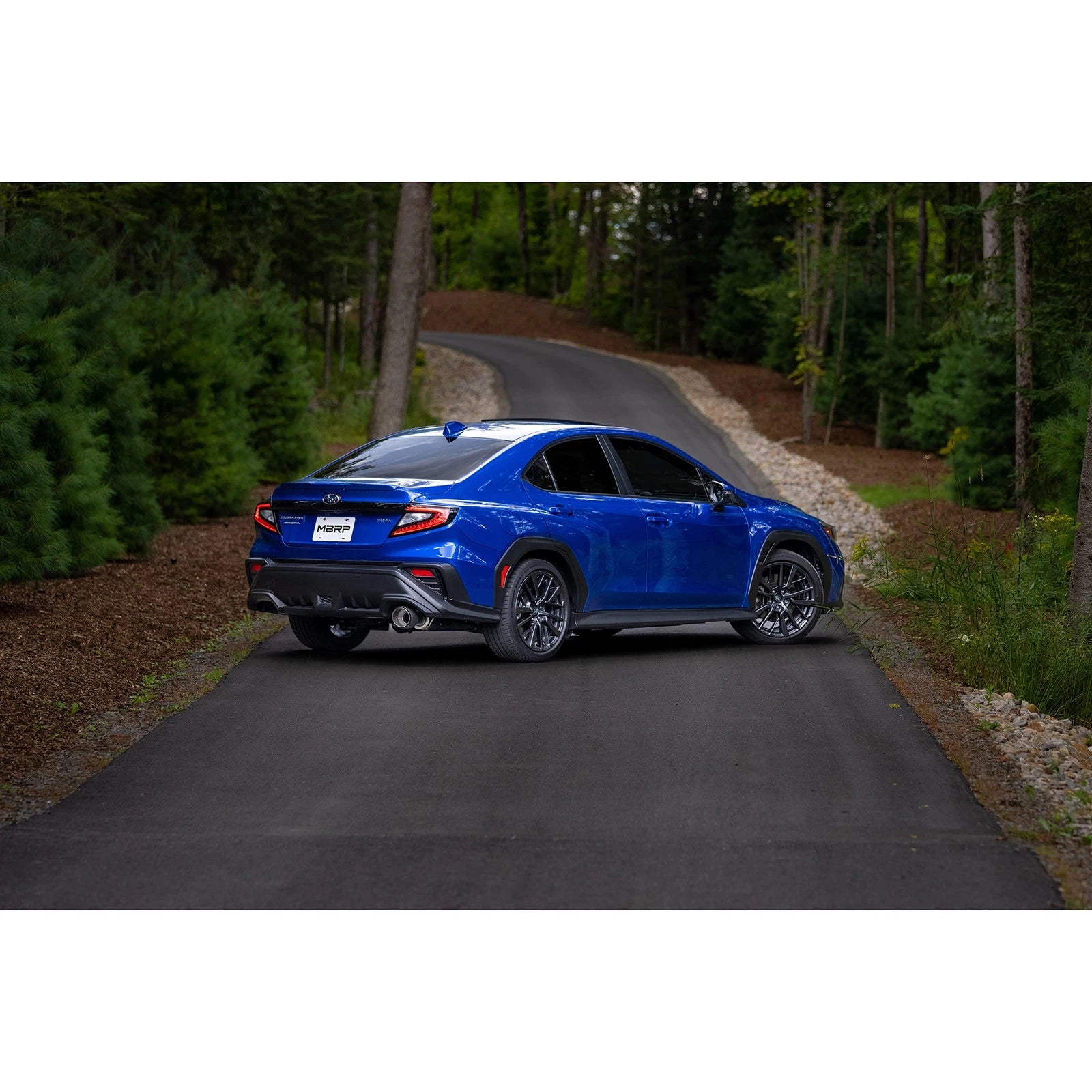 MBRP 2022 Subaru WRX 2.4L 3in Cat Back 5in OD w/ Carbon Fiber Tips - T304