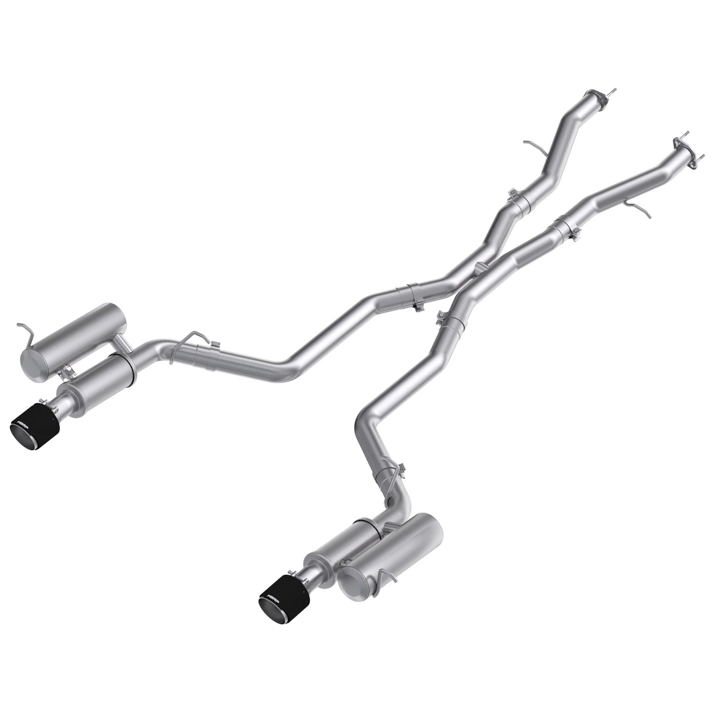 MBRP 2011+ Dodge Durango T304SS 3.0in Cat-Back Dual Rear Exit Exhaust w/ Carbon Fiber Tips