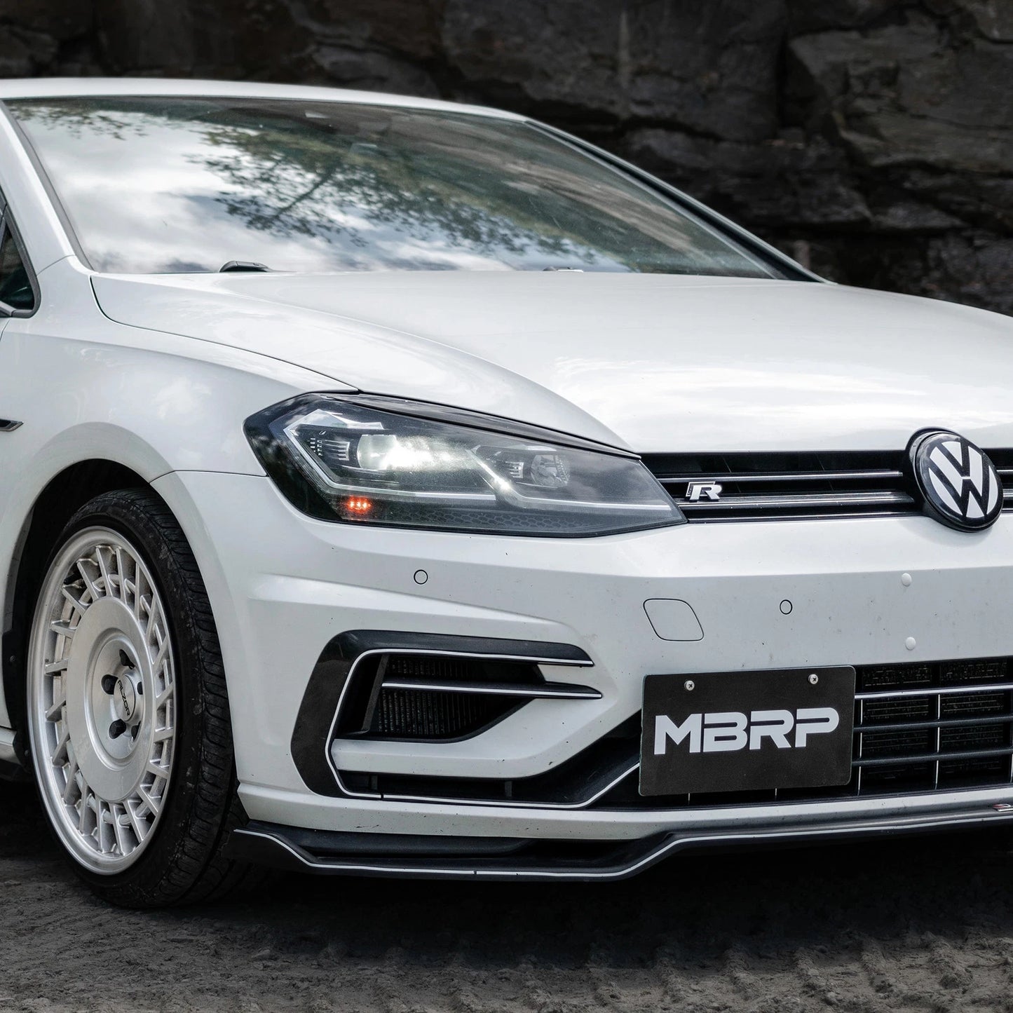 MBRP 15-19 VW Golf R MK7/MK7.5 3in T304 Cat Back Exhaust w/ Carbon Fiber Tips