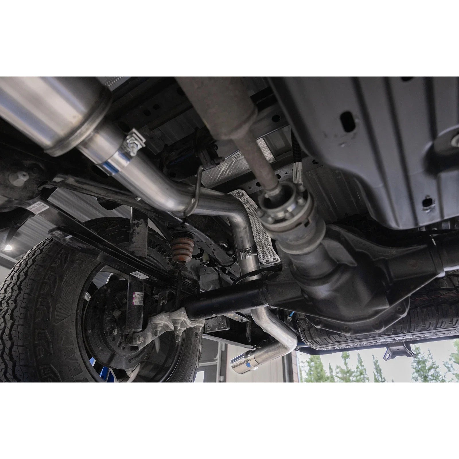 MBRP 2024 Ford Ranger T304 SS Single Side Outlet 3in Cat Back Exhaust